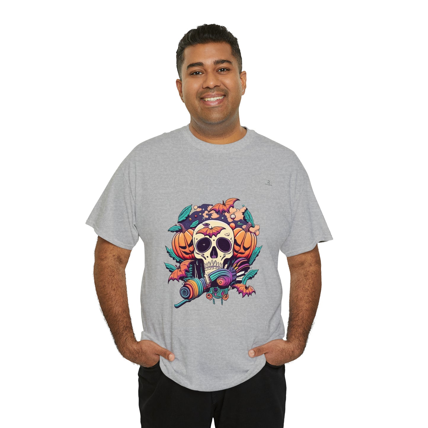happy hippie skull - RoosStyle Design