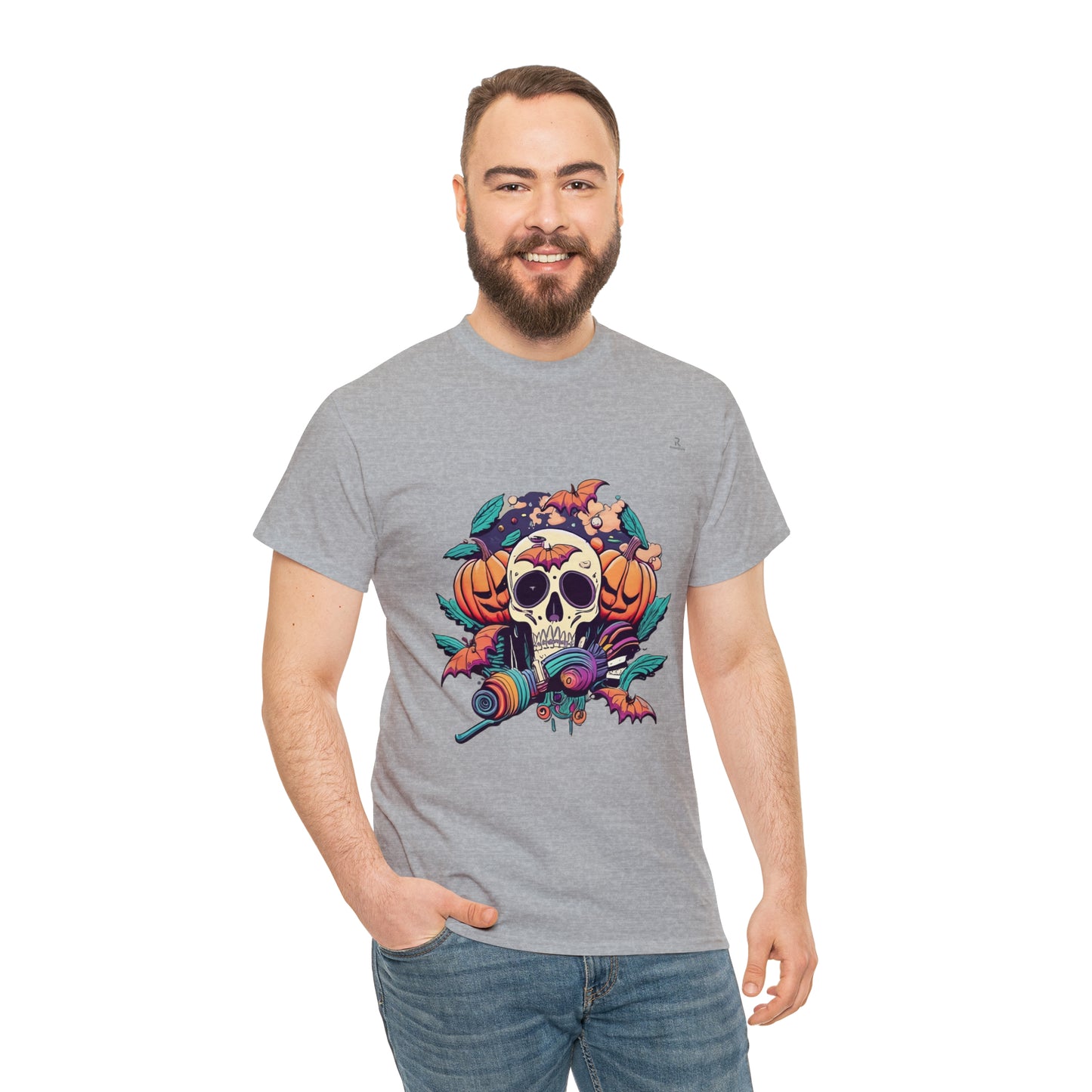 happy hippie skull - RoosStyle Design