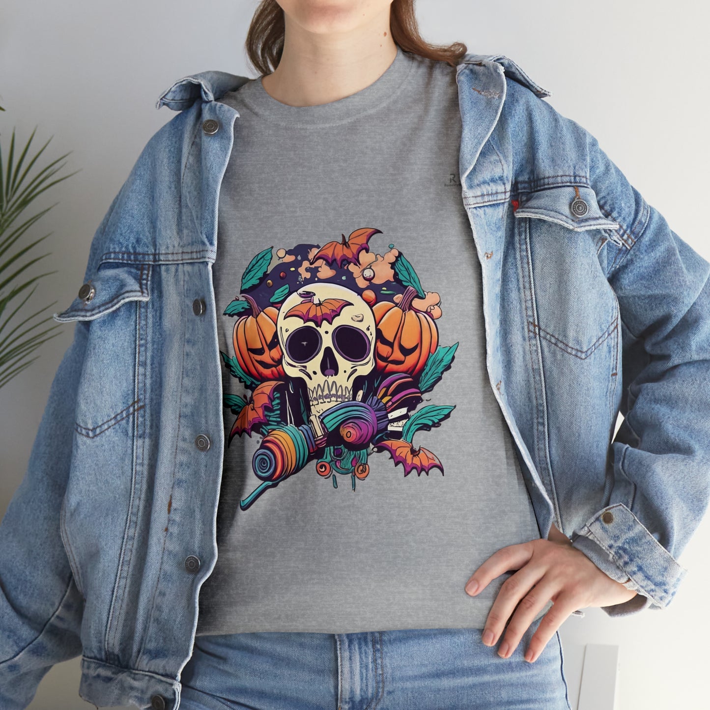 happy hippie skull - RoosStyle Design