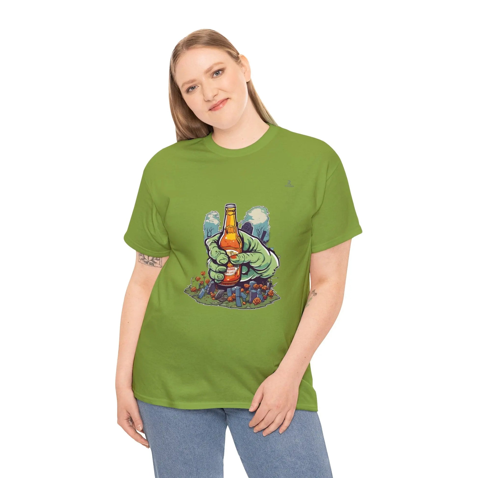 "A Zombie Aperitif: The Hand of Thirst at the Cemetery" (U.S) - RoosStyle Design