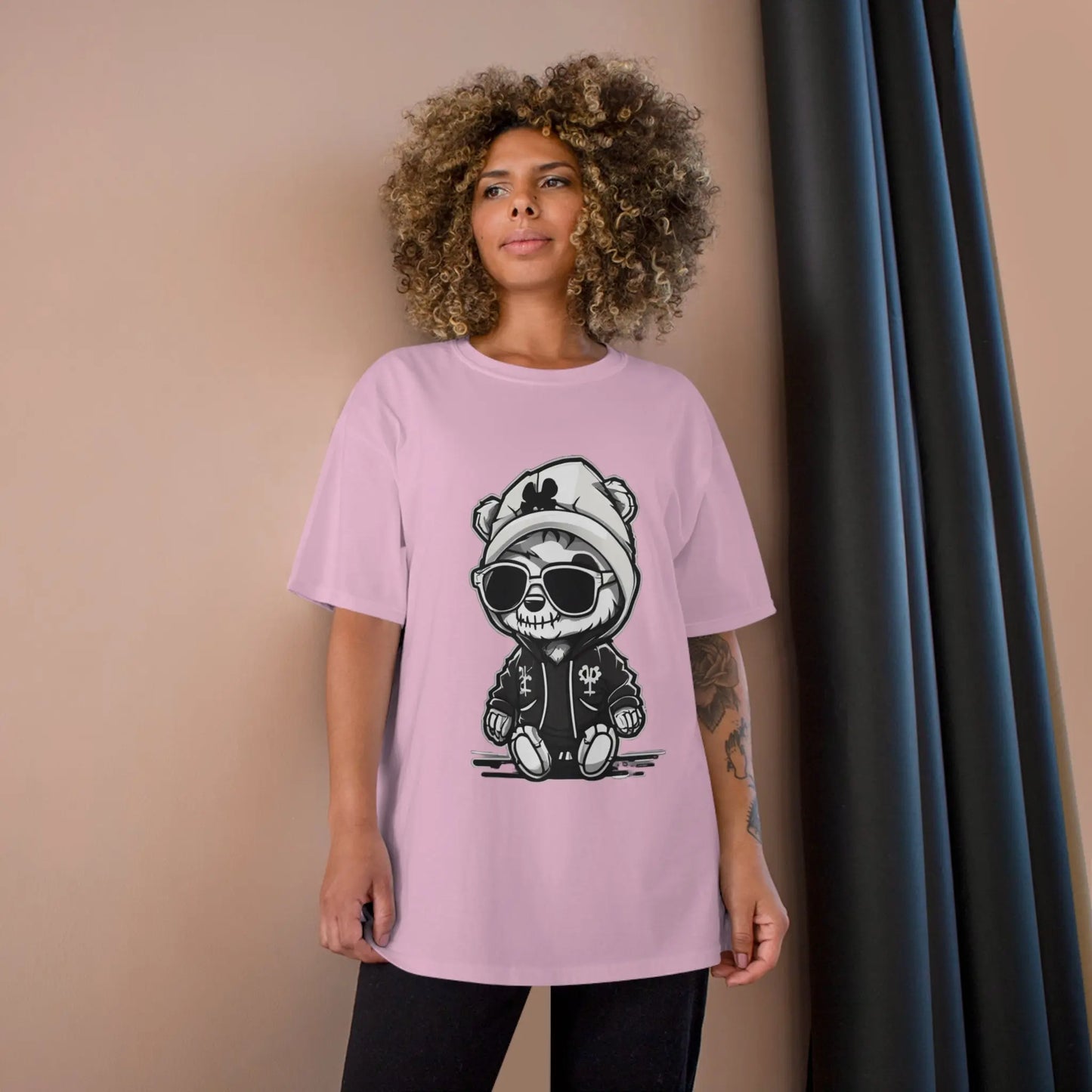 Bear cub street Champion T-Shirt - RoosStyle Design