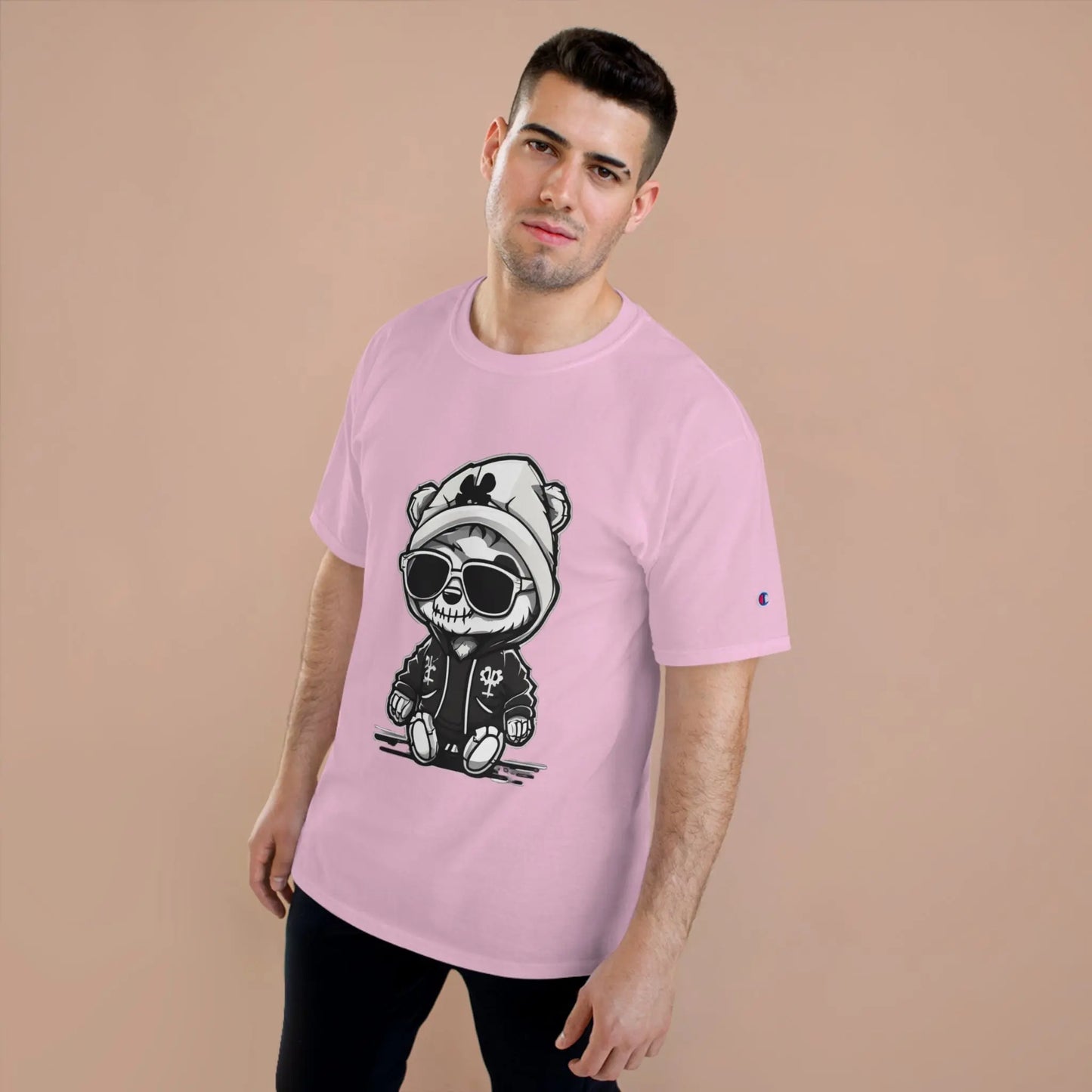 Bear cub street Champion T-Shirt - RoosStyle Design