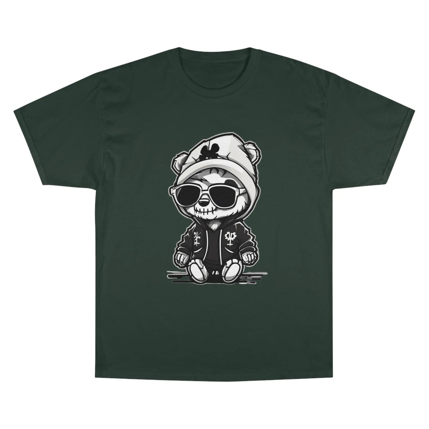 Bear cub street Champion T-Shirt - RoosStyle Design