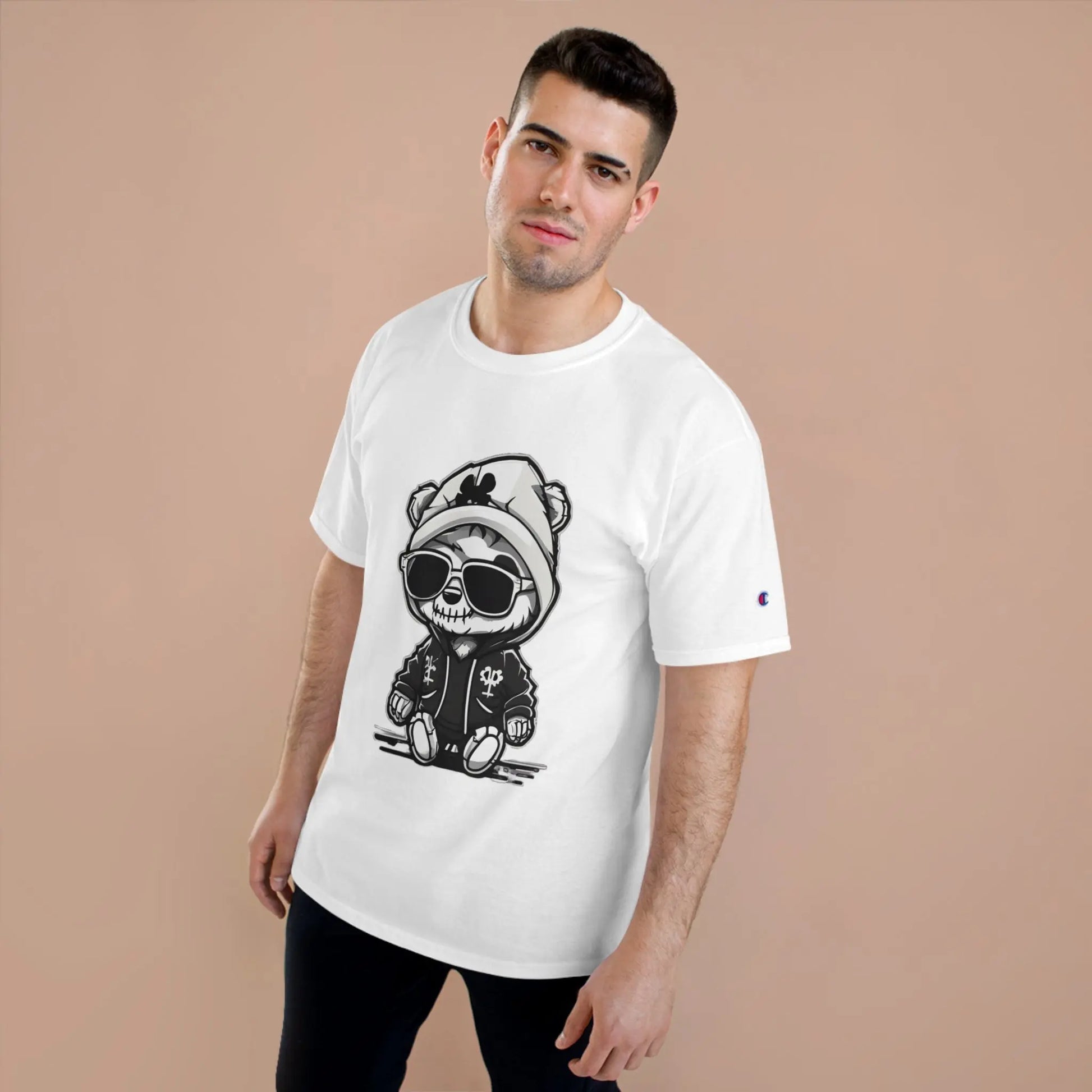 Bear cub street Champion T-Shirt - RoosStyle Design