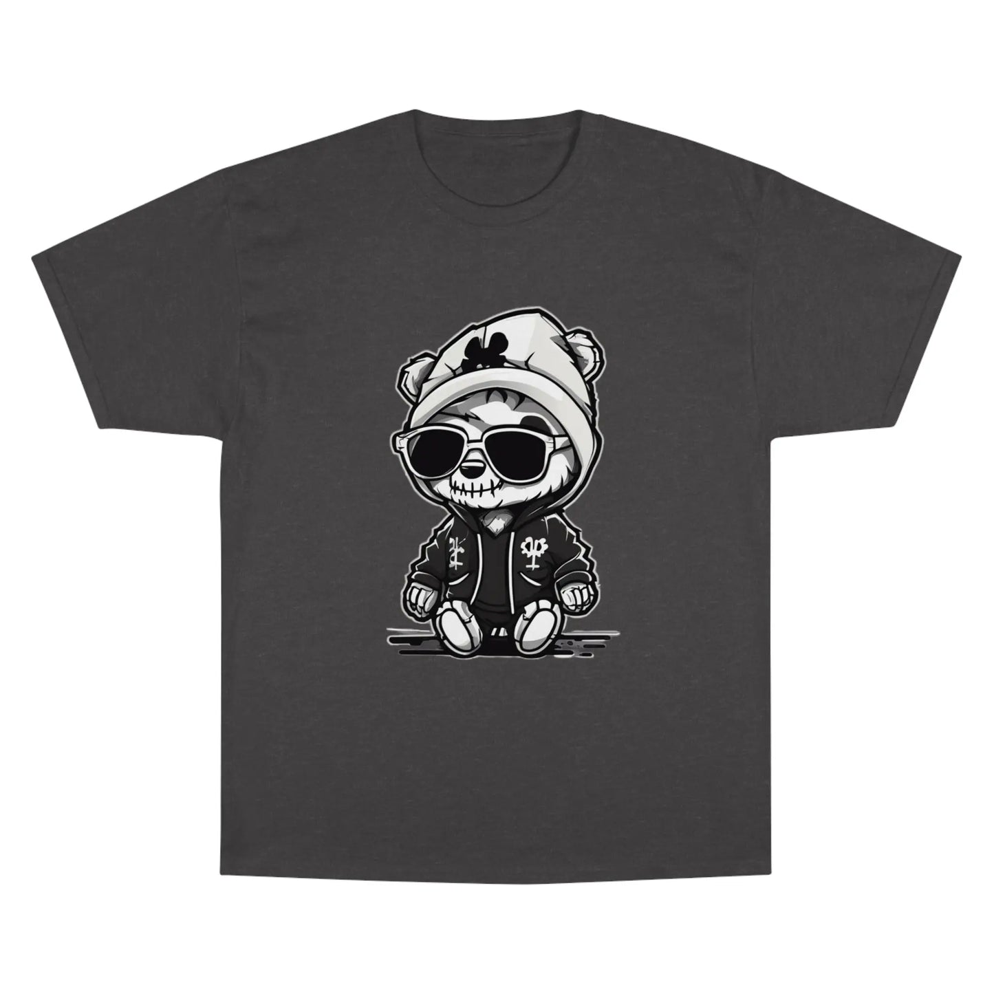 Bear cub street Champion T-Shirt - RoosStyle Design