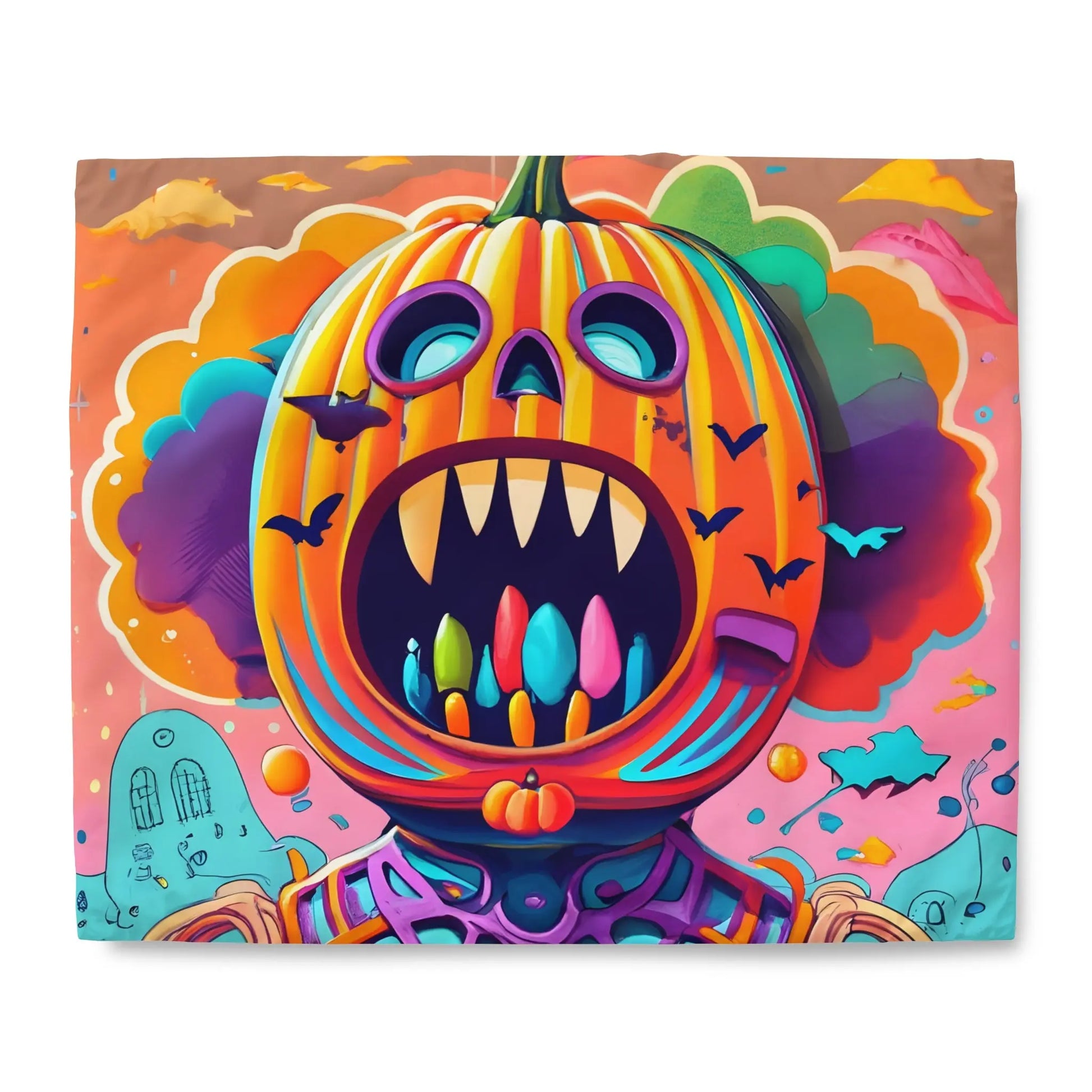 Clown halloween Duvet Cover - RoosStyle Design