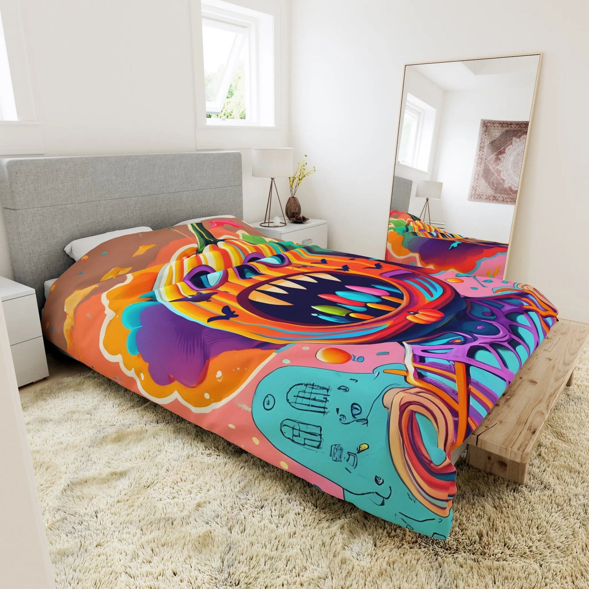 Clown halloween Duvet Cover - RoosStyle Design