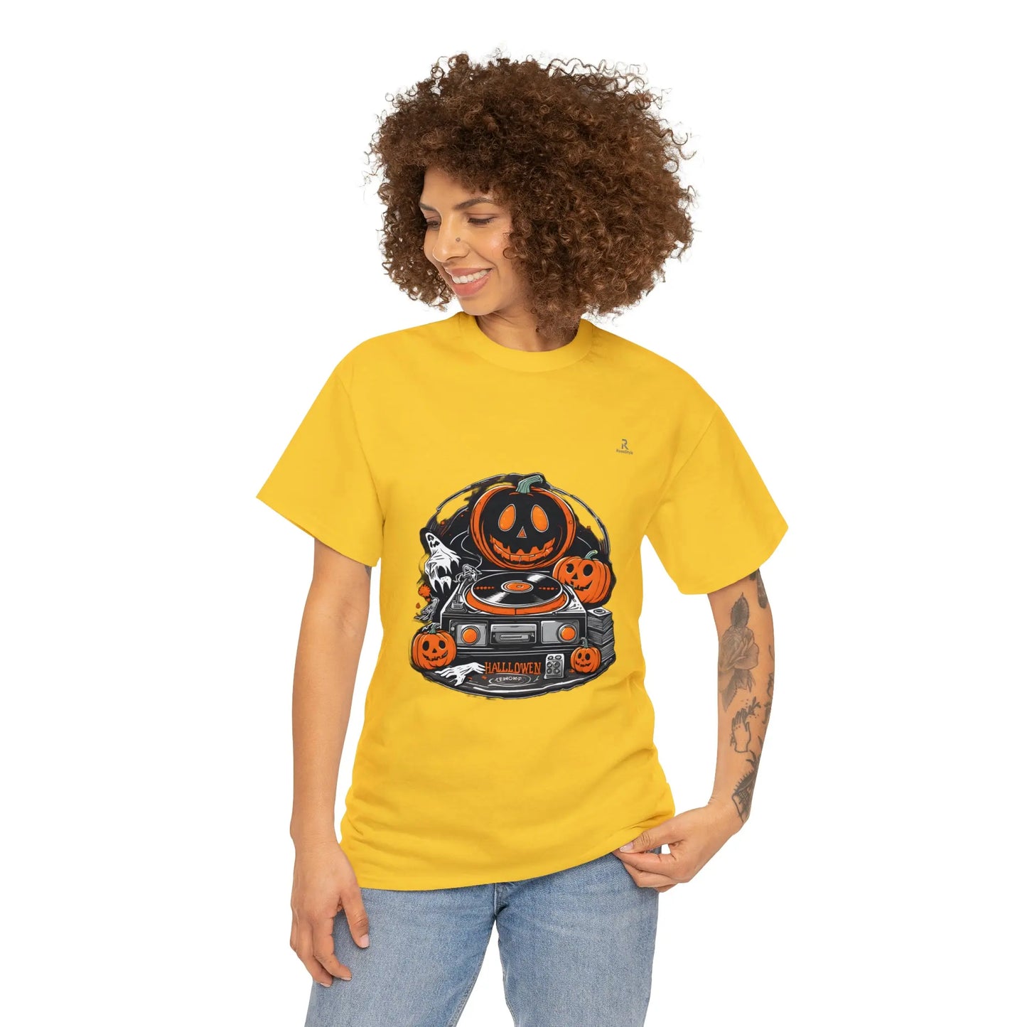 Dj pumpkin t-shirts - RoosStyle Design