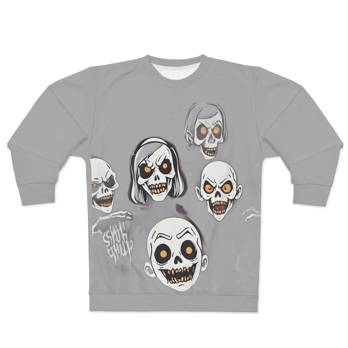 Flying skull gris - RoosStyle Design