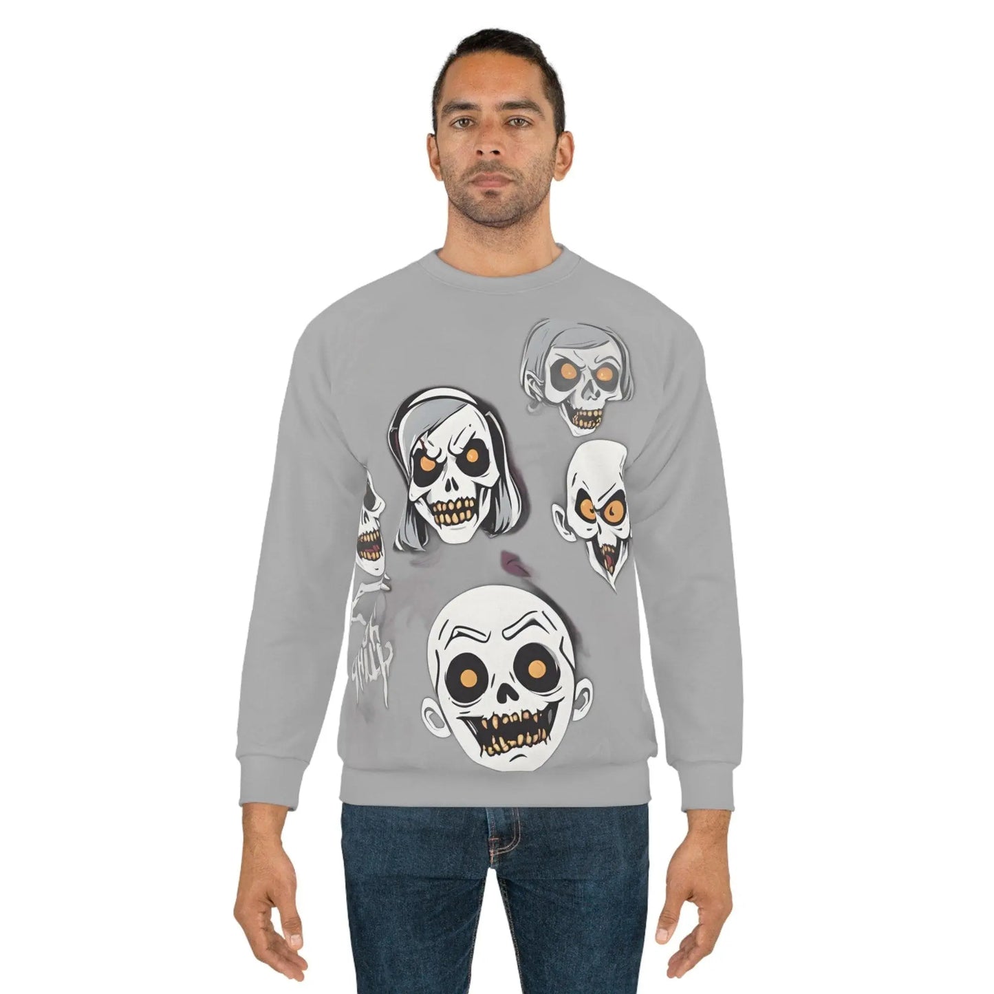 Flying skull gris - RoosStyle Design