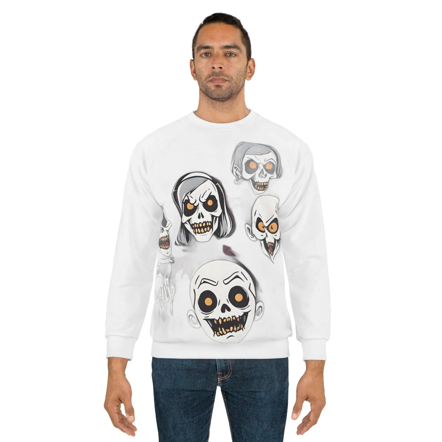 Flying skull white - RoosStyle Design
