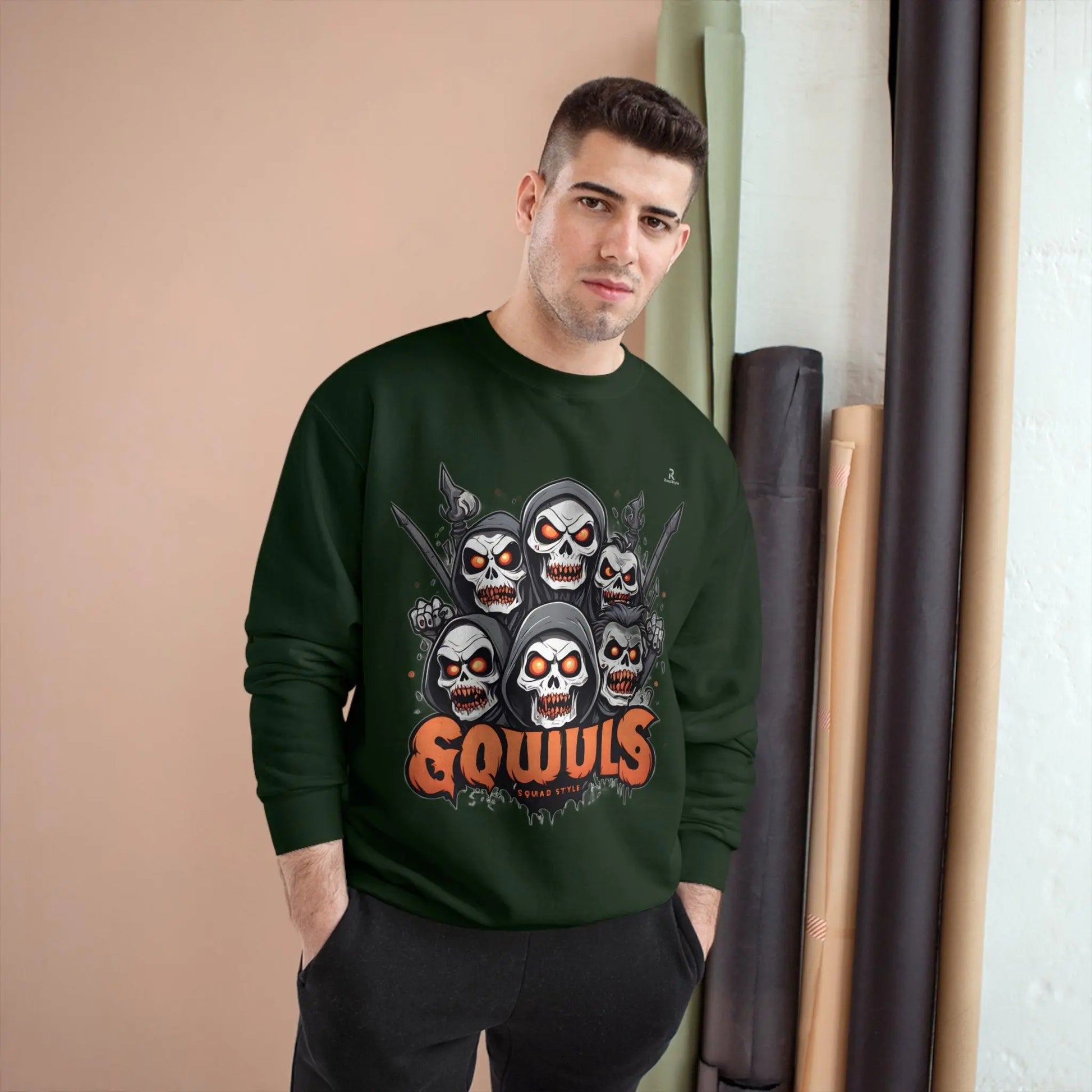 Ghoulls army Champion Sweatshirt - RoosStyle Design