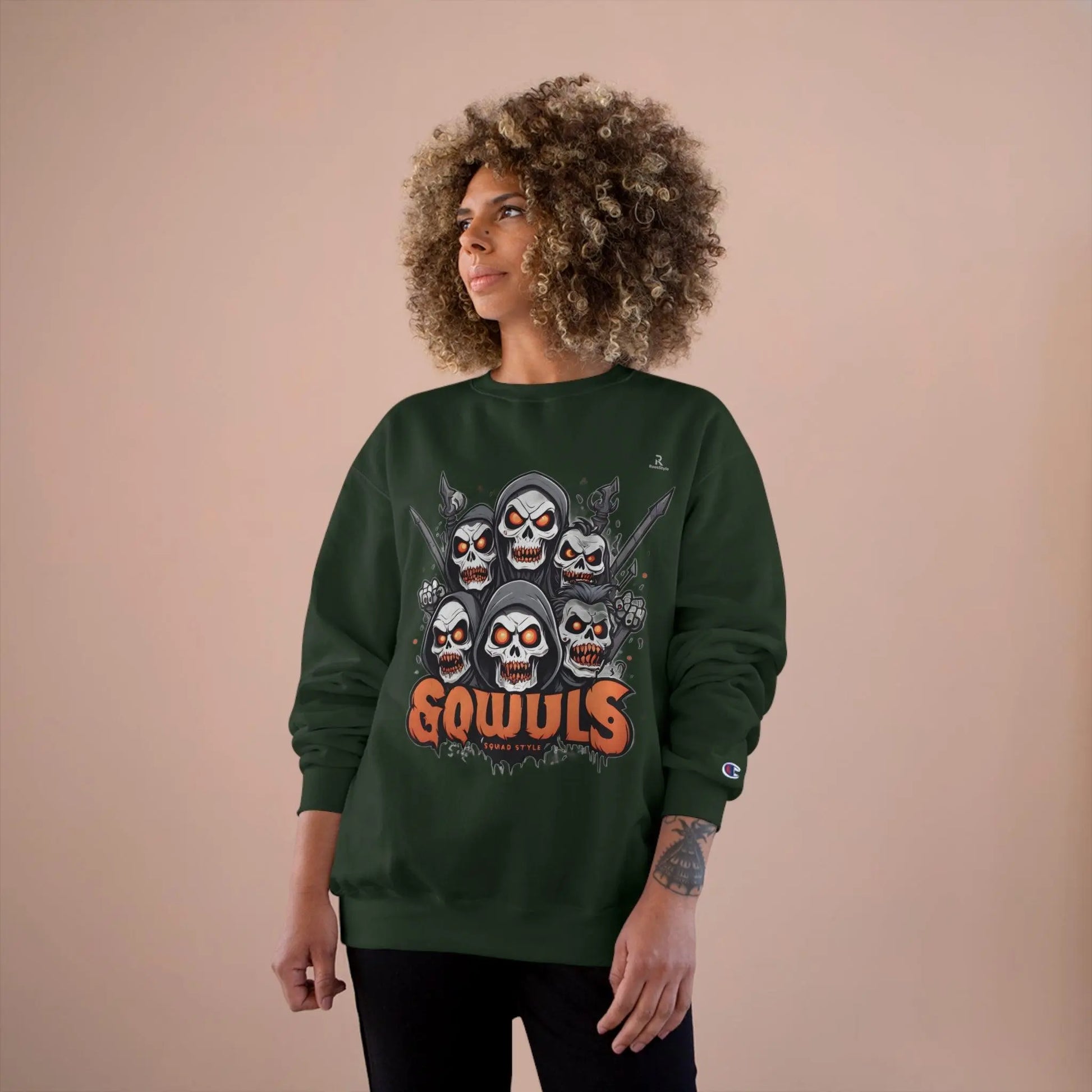 Ghoulls army Champion Sweatshirt - RoosStyle Design