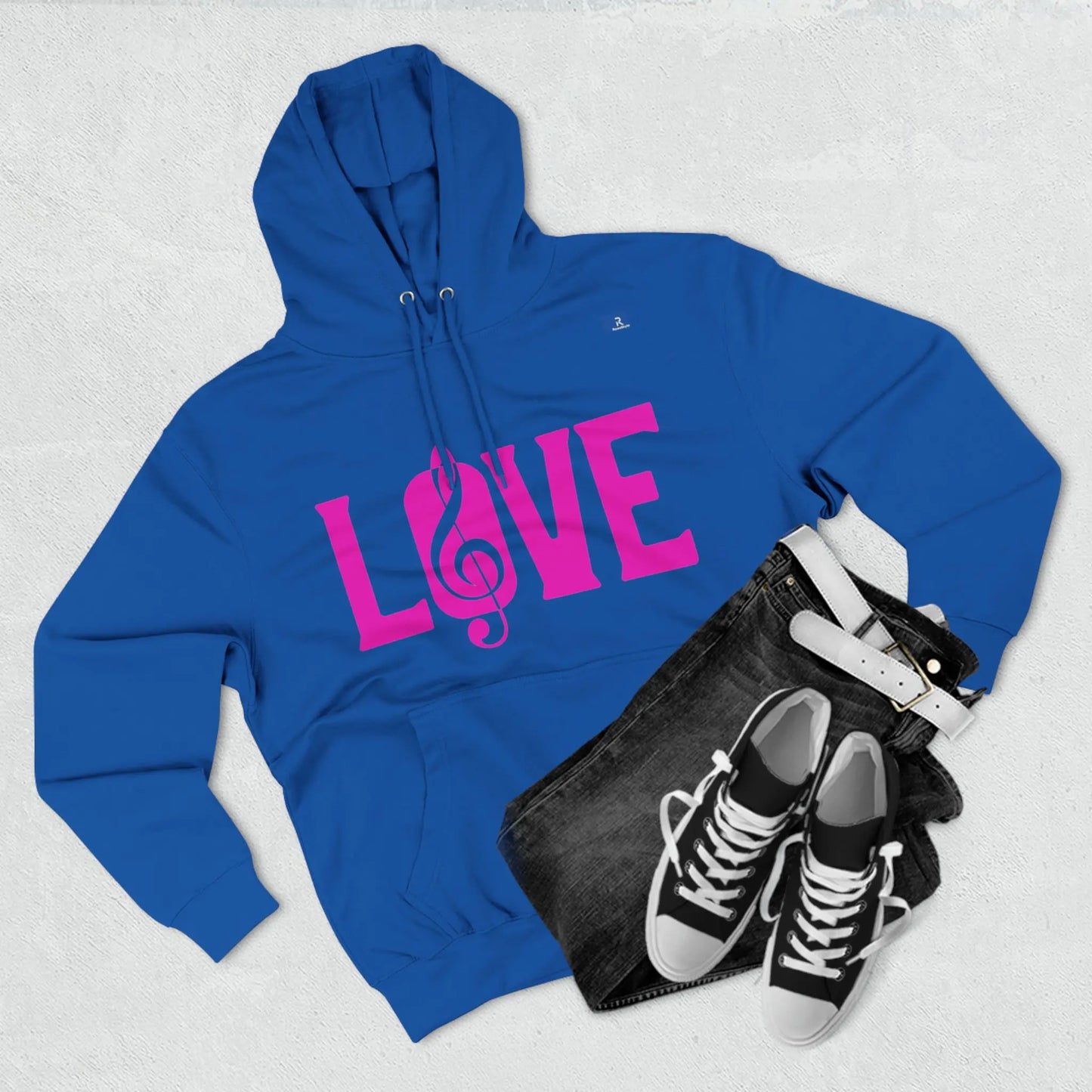 LOVE MUSIC Hoodie(U.E) - RoosStyle Design