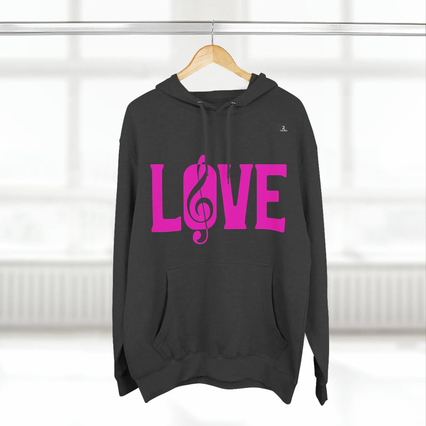 LOVE MUSIC Hoodie(U.E) - RoosStyle Design
