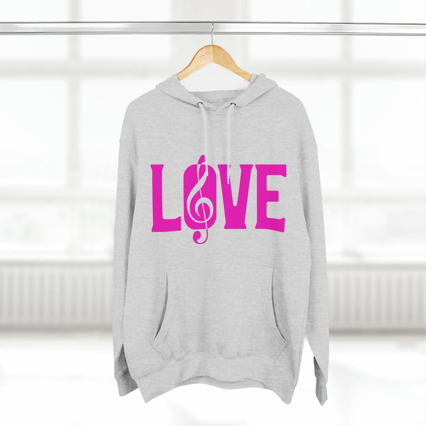 LOVE MUSIC Hoodie(U.E) - RoosStyle Design