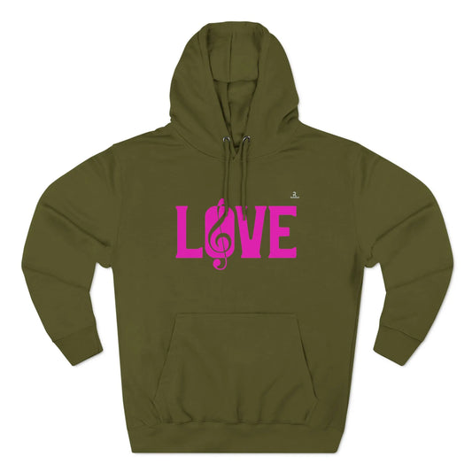 LOVE MUSIC  Hoodie(U.S) - RoosStyle Design