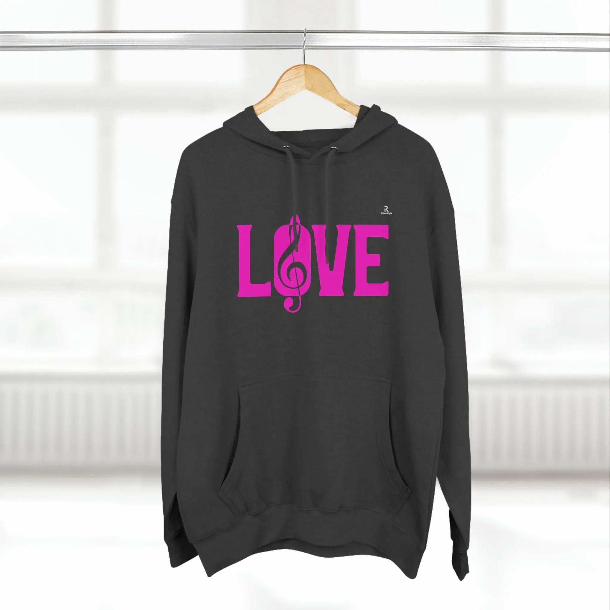 LOVE MUSIC  Hoodie(U.S) - RoosStyle Design