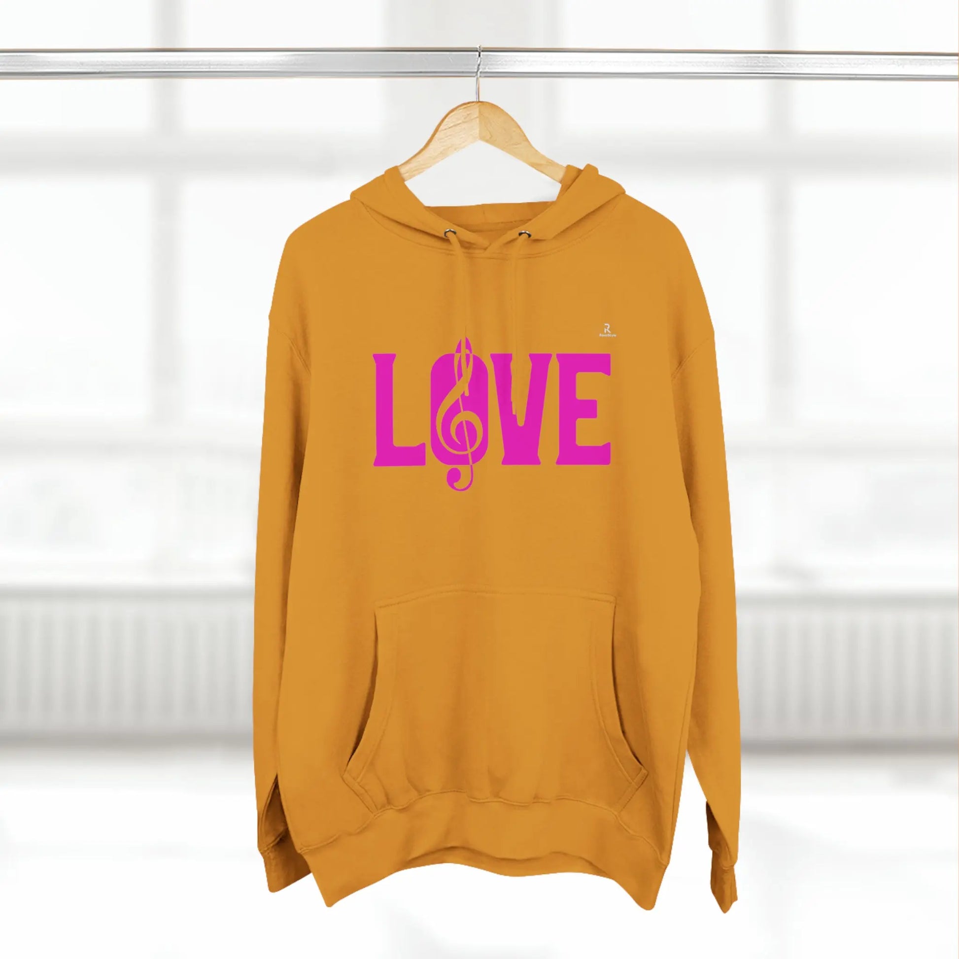 LOVE MUSIC  Hoodie(U.S) - RoosStyle Design