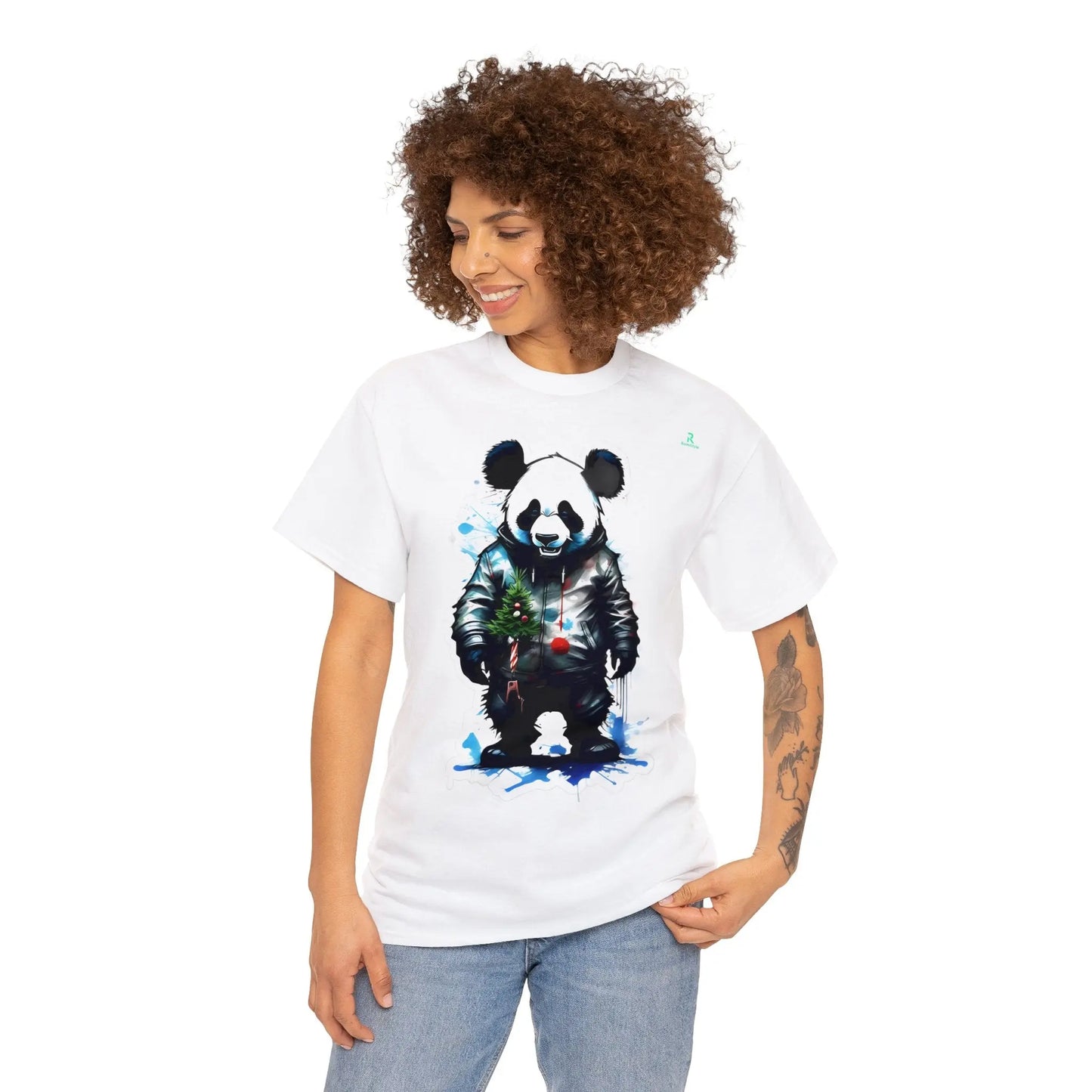 "L'Ambassadeur de Noël : Le Panda Festif"(U.E) - RoosStyle Design