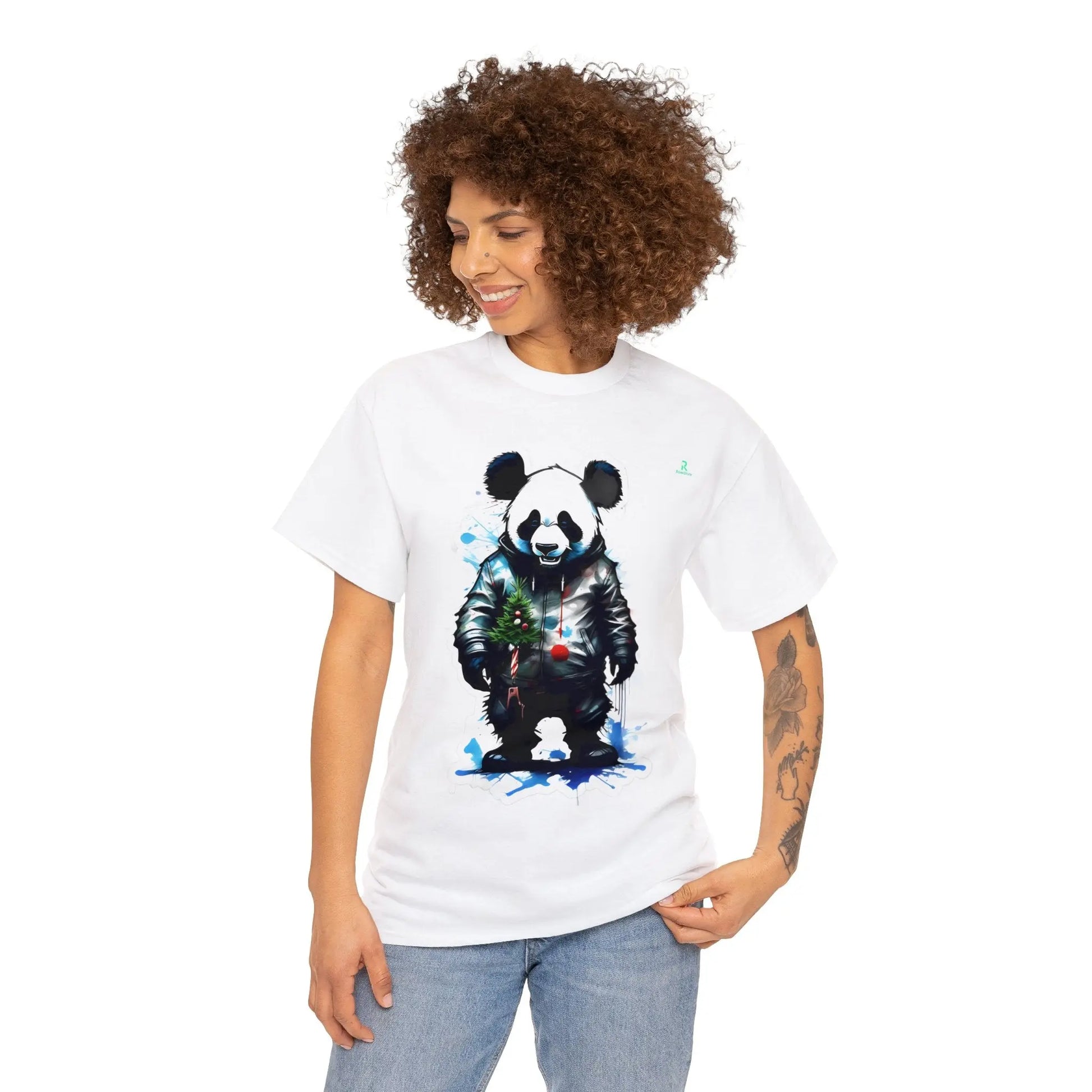 "L'Ambassadeur de Noël : Le Panda Festif"(U.S) - RoosStyle Design