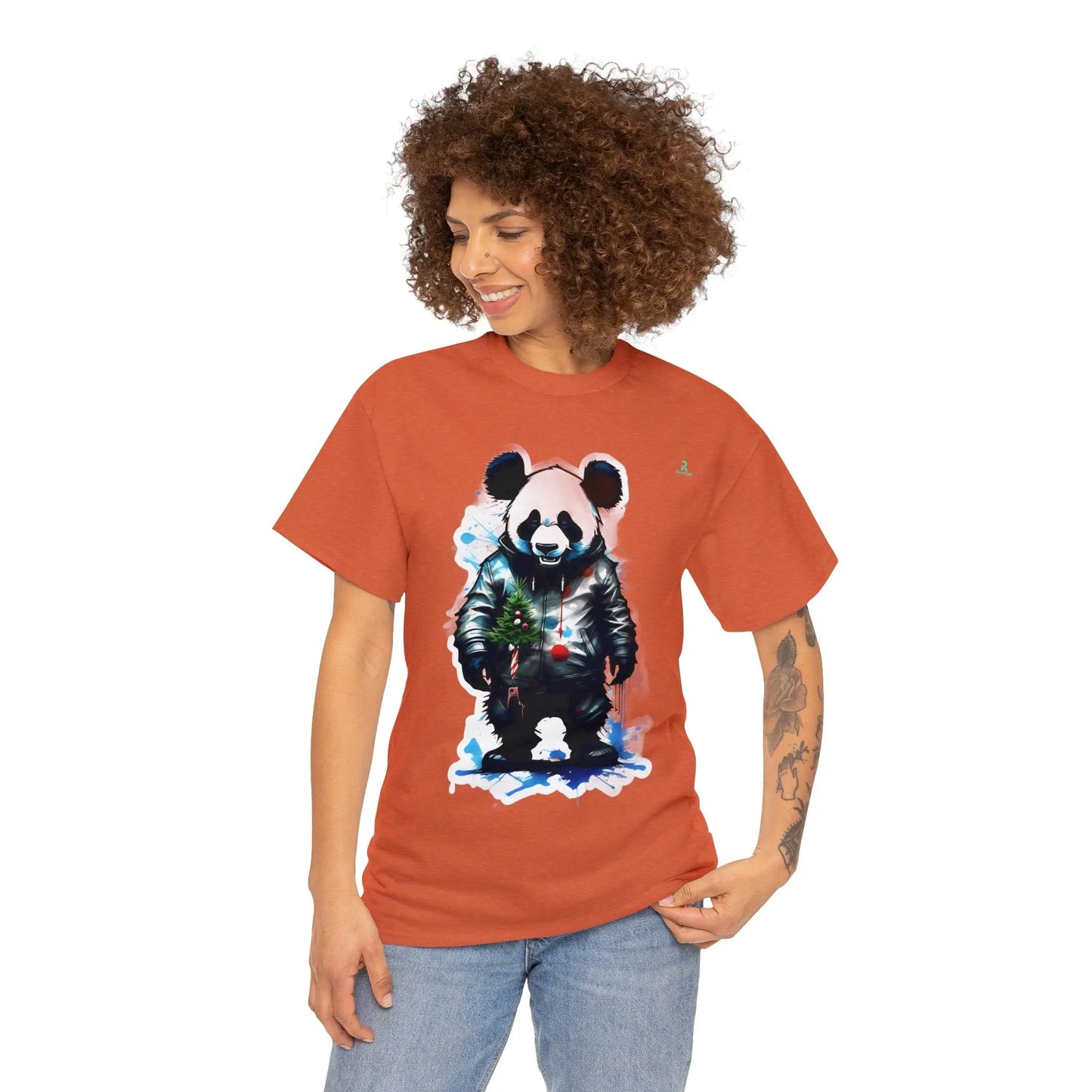 "L'Ambassadeur de Noël : Le Panda Festif"(U.S) - RoosStyle Design