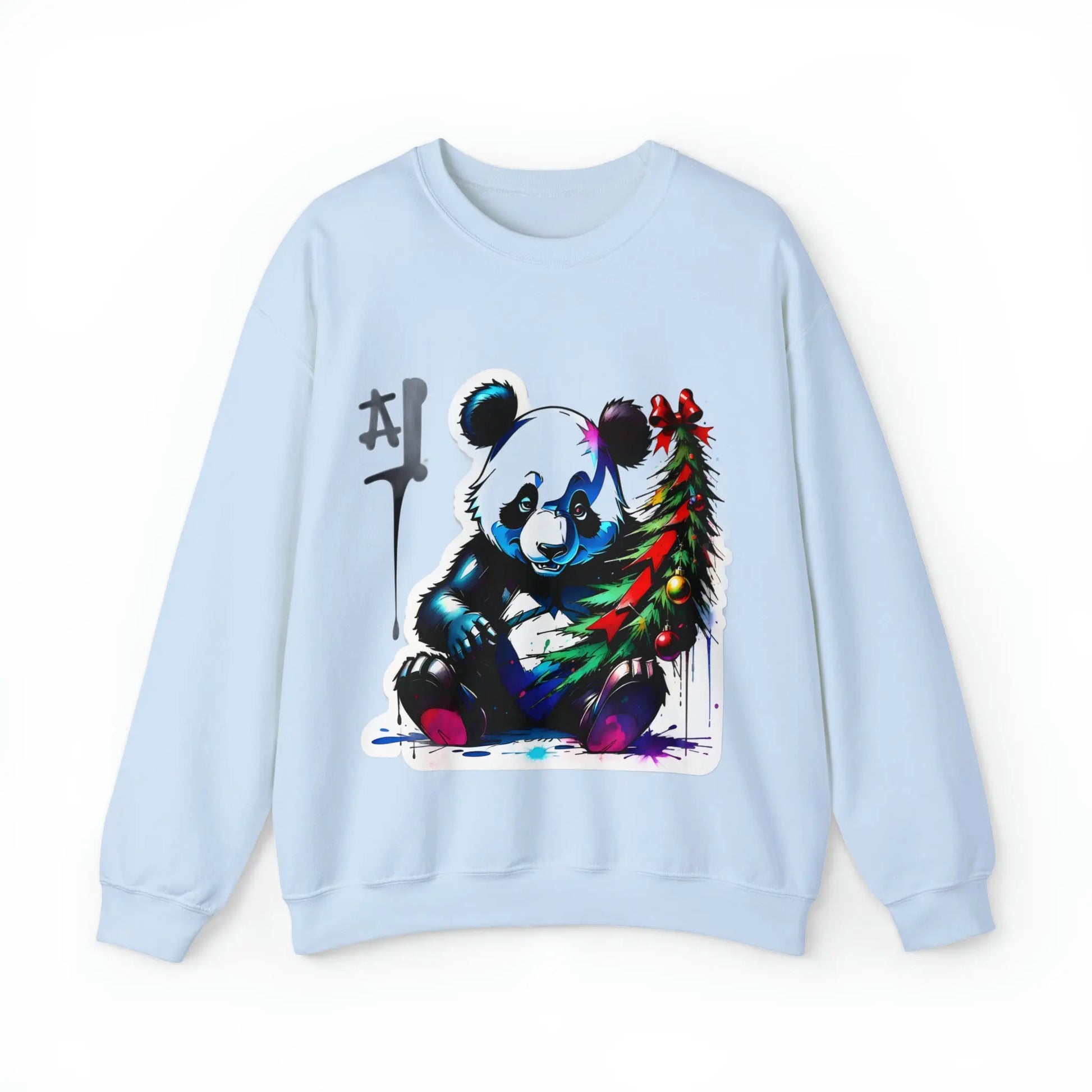 "Le Panda de Noël : Répandeur de Joie Festive" Sweatshirt(U.E) - RoosStyle Design