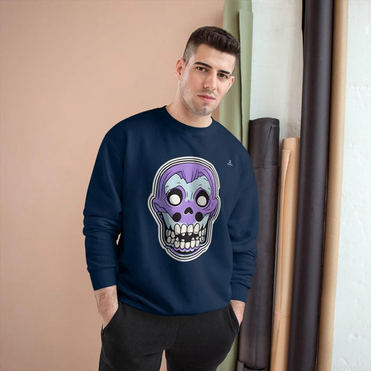 Mini-Mystery Skull Champion Sweatshirt - RoosStyle Design