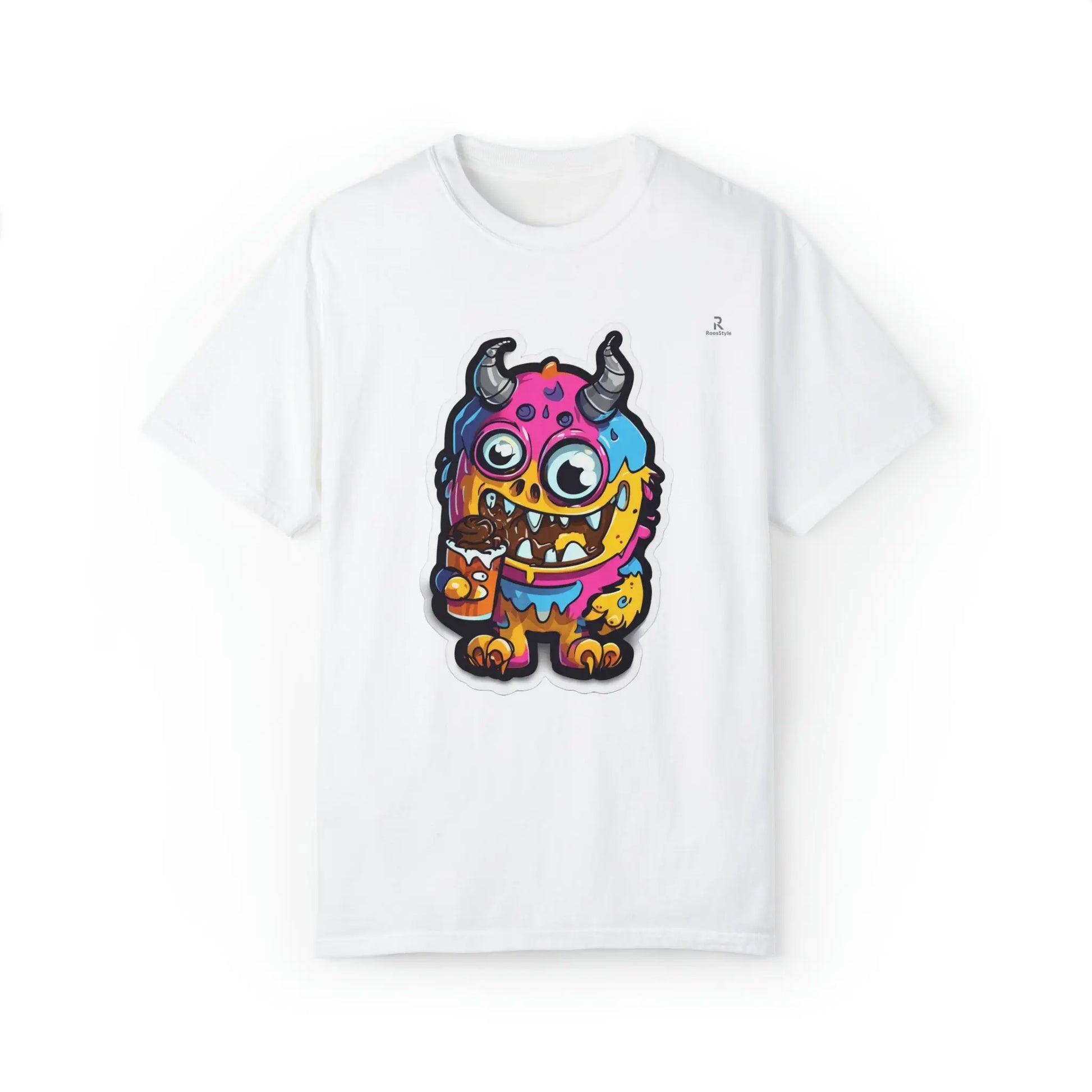 Multicolored Monster: Joy in the Pure State T-shirt (U.S) - RoosStyle Design