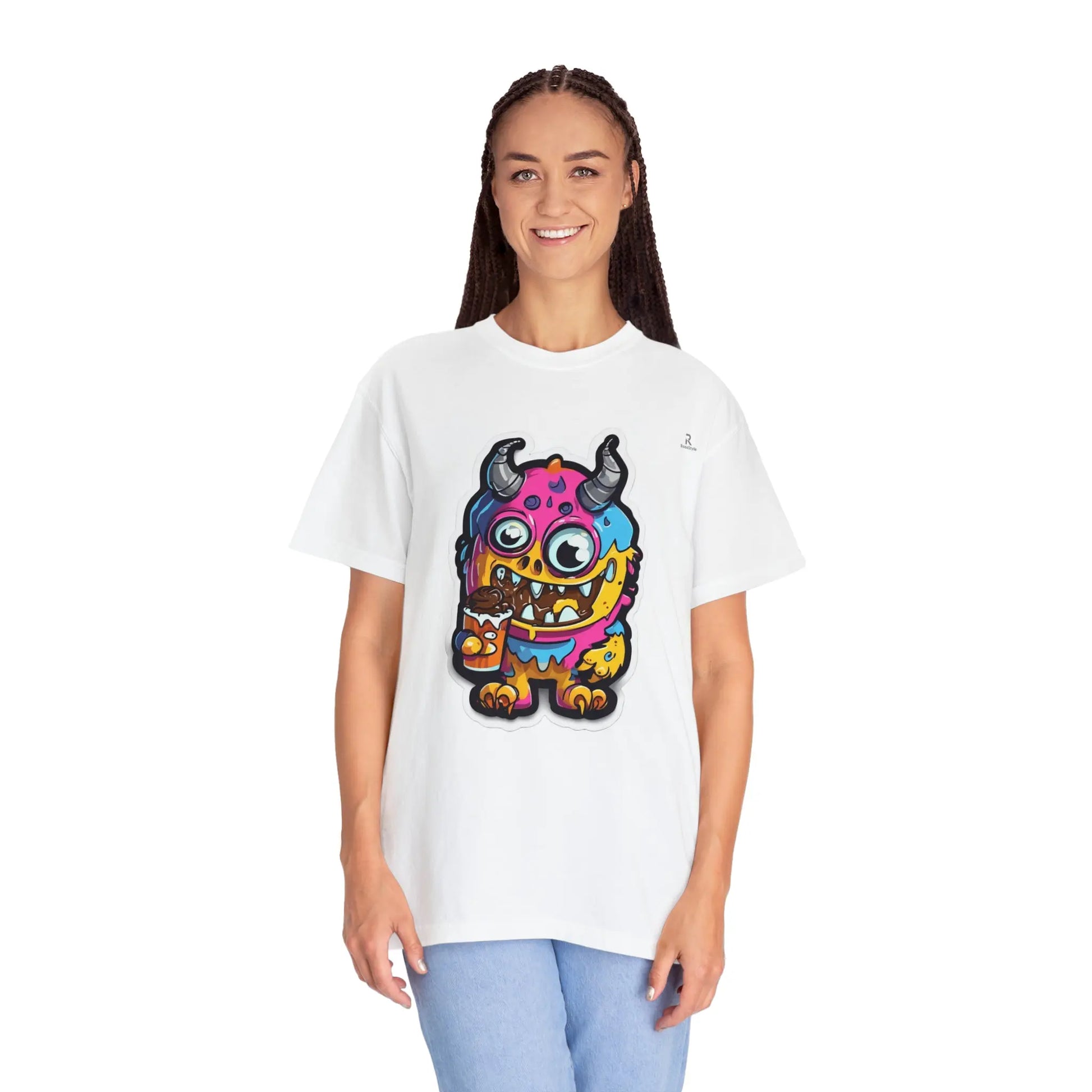 Multicolored Monster: Joy in the Pure State T-shirt (U.S) - RoosStyle Design
