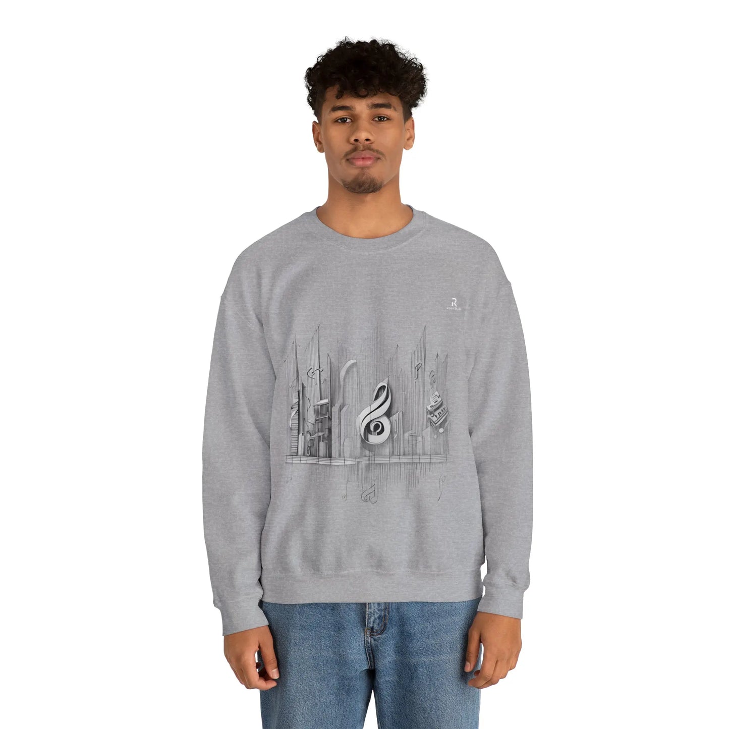 Music ART   Sweatshirt (U.E) - RoosStyle Design