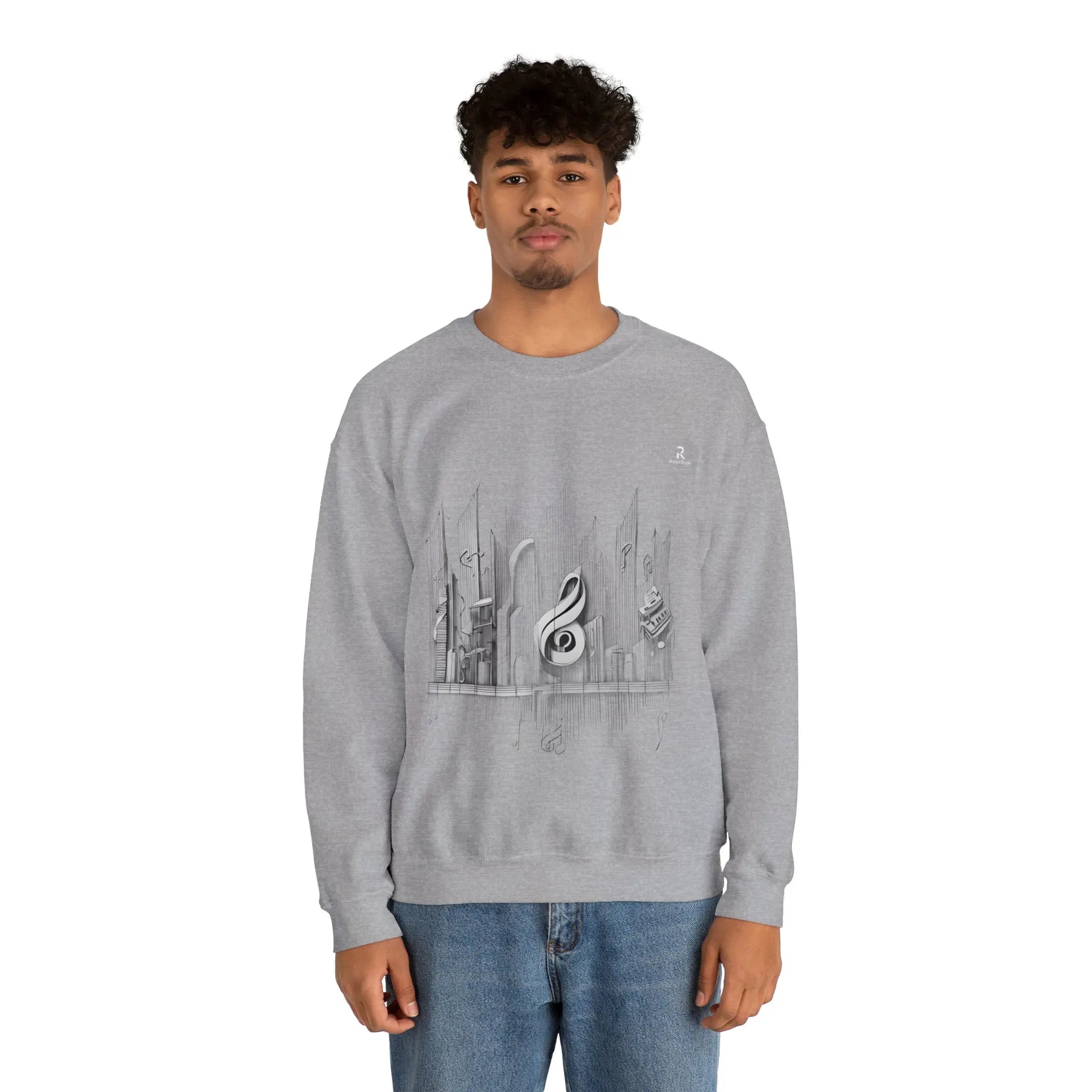 Music ART   Sweatshirt (U.E) - RoosStyle Design