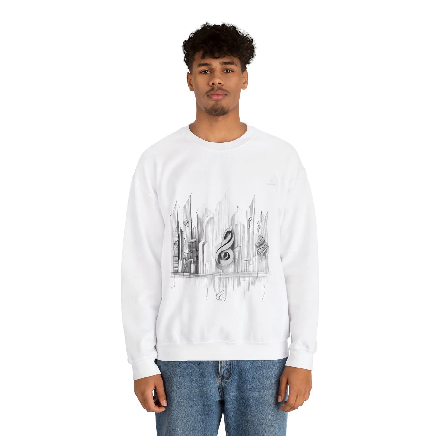 Music ART   Sweatshirt (U.E) - RoosStyle Design