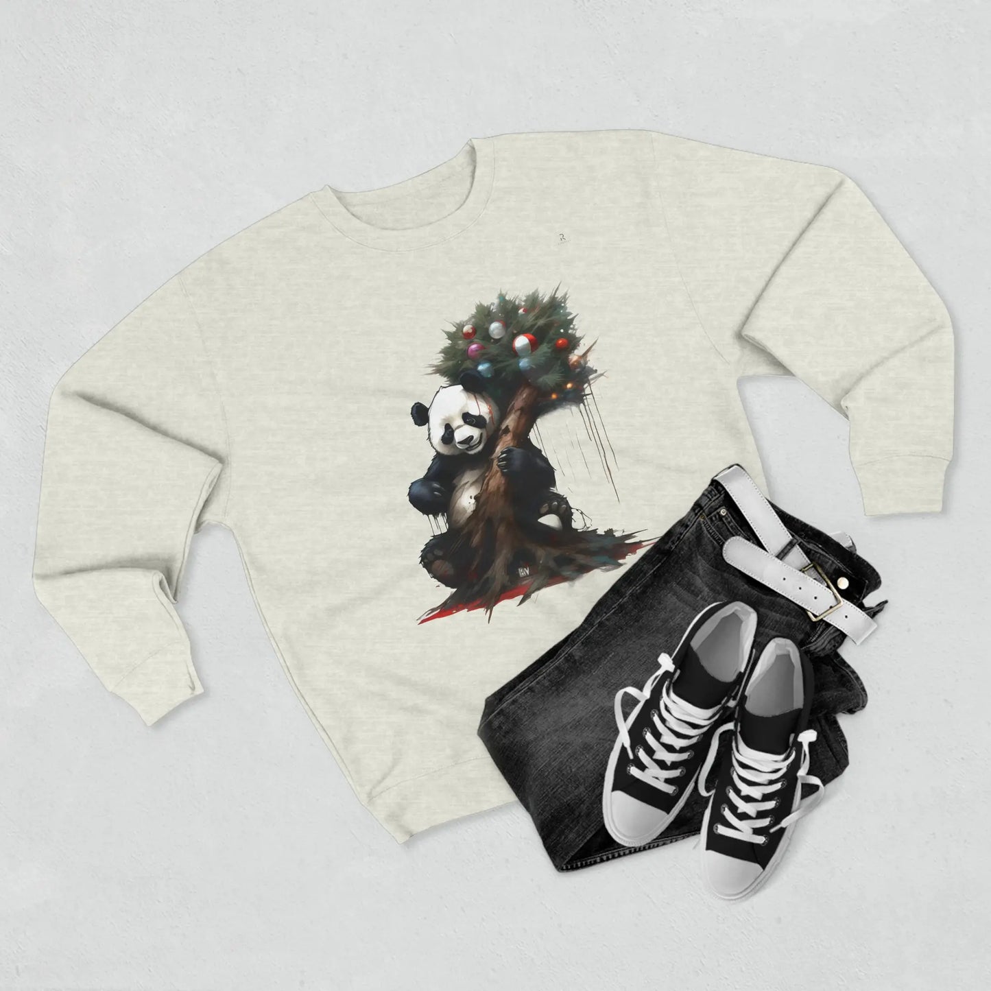PANDA christmas Sweatshirt (U.E) - RoosStyle Design