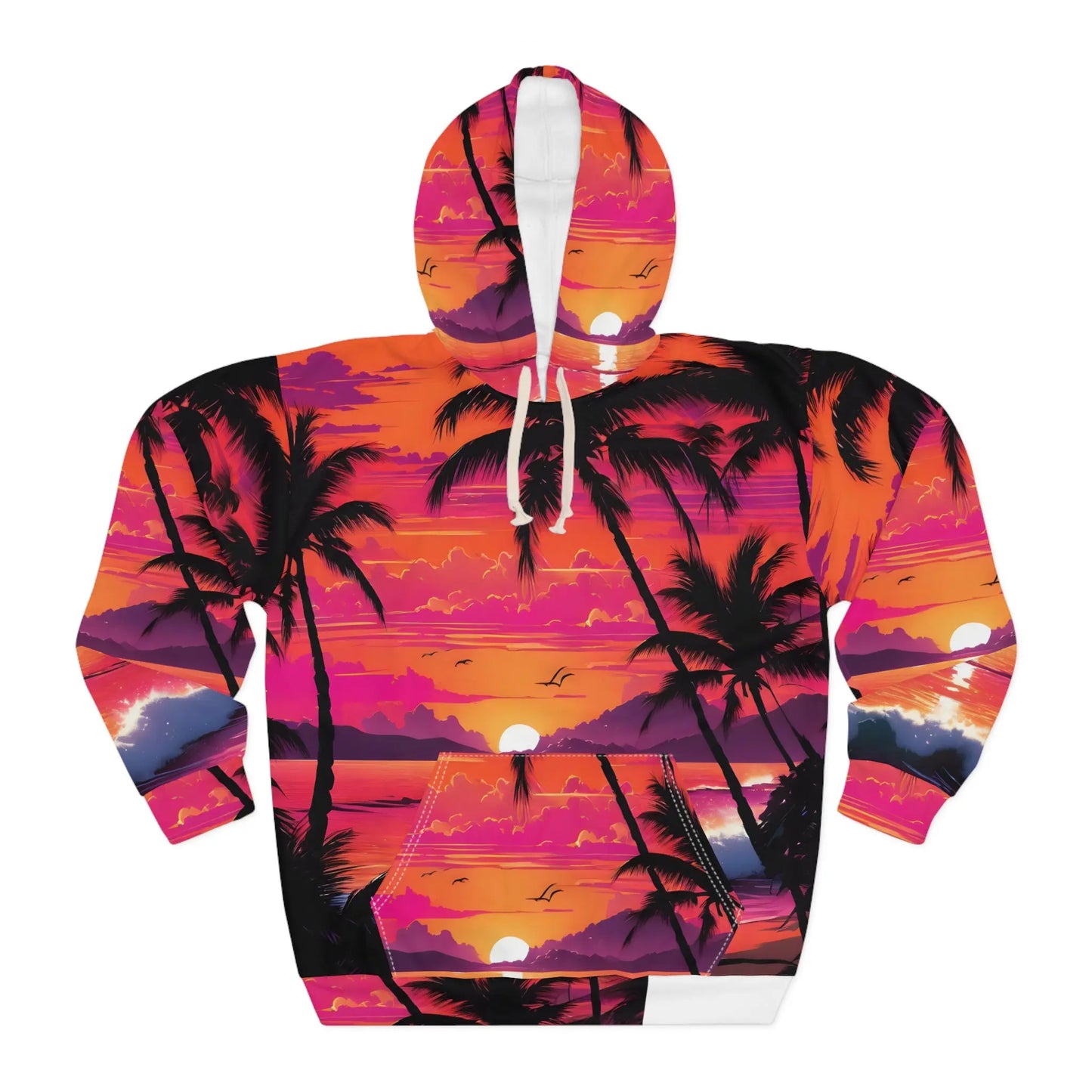 "Set Sunset: The Tropical Sweatshirt"(U.S) - RoosStyle Design