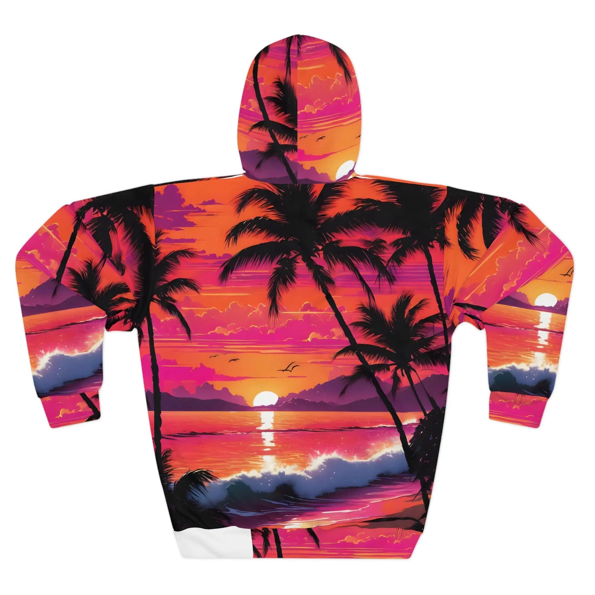 "Set Sunset: The Tropical Sweatshirt"(U.S) - RoosStyle Design