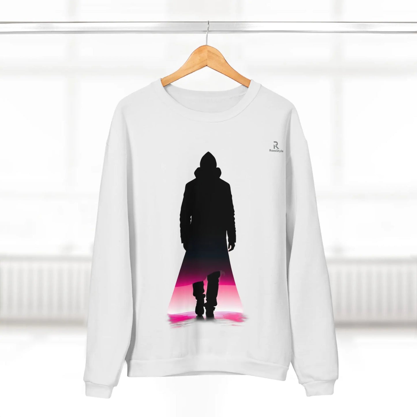 "Silhouette Vibrante : Le Sweat-Shirt Dégradé"  (EU) - RoosStyle Design