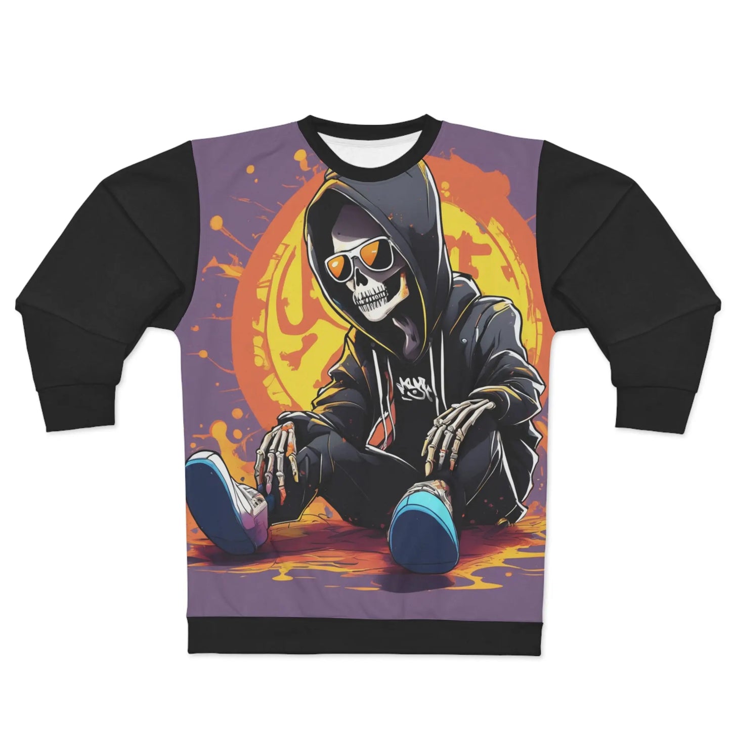 Skeleton in Hiphop Mode - RoosStyle Design