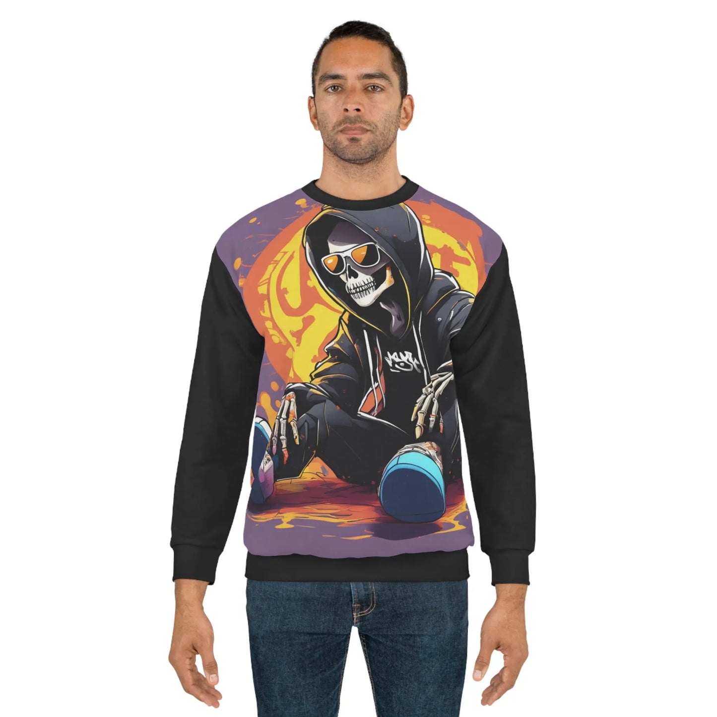 Skeleton in Hiphop Mode - RoosStyle Design