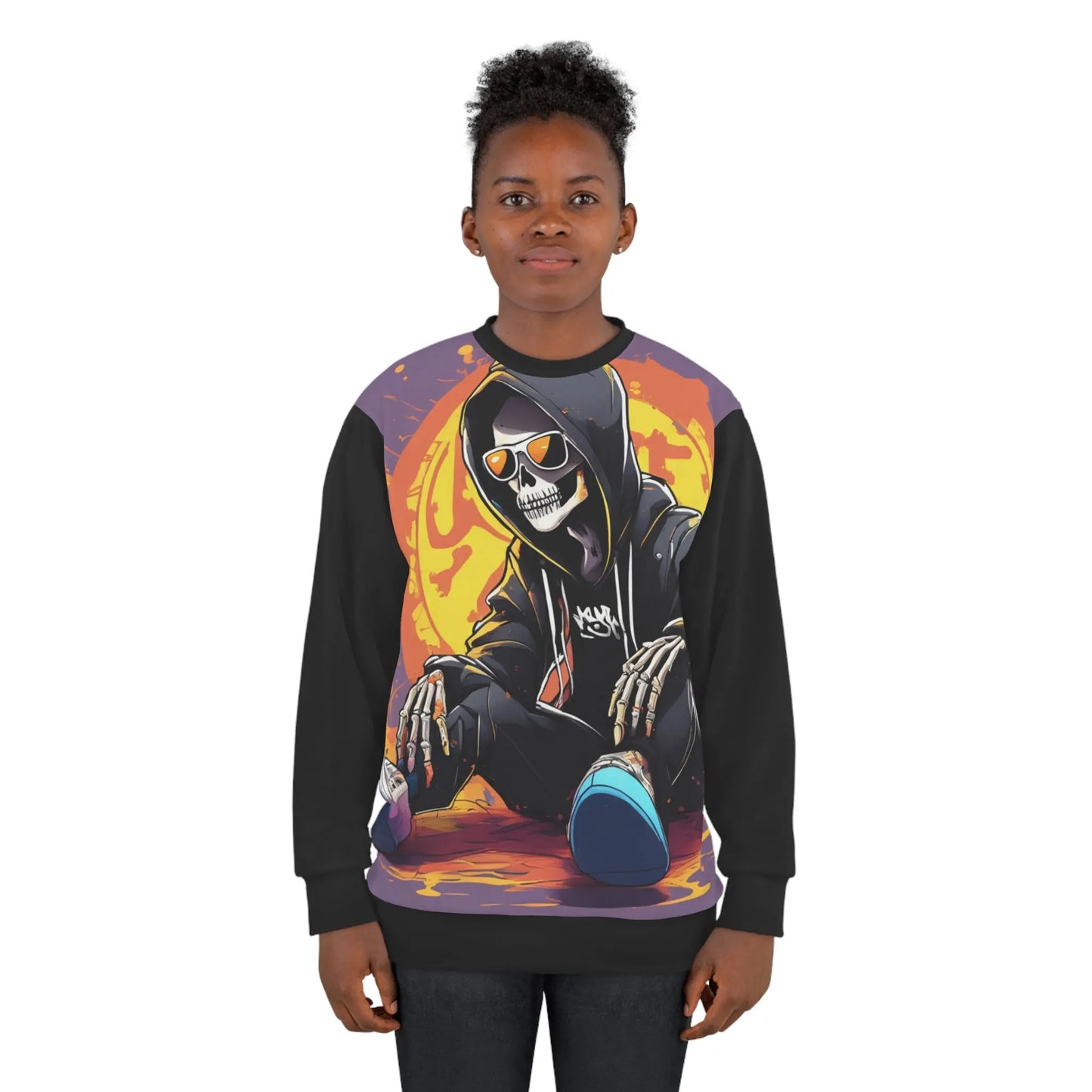 Skeleton in Hiphop Mode - RoosStyle Design