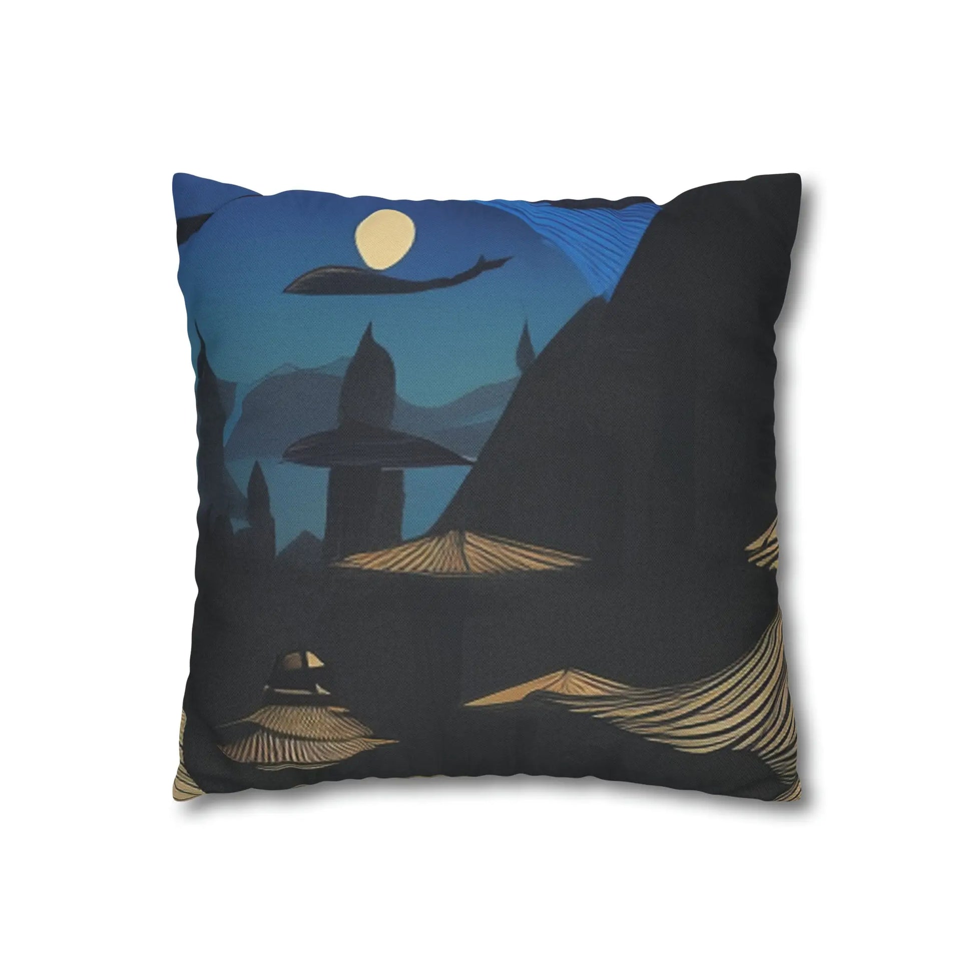 Spun Polyester Square Pillow Case - RoosStyle Design