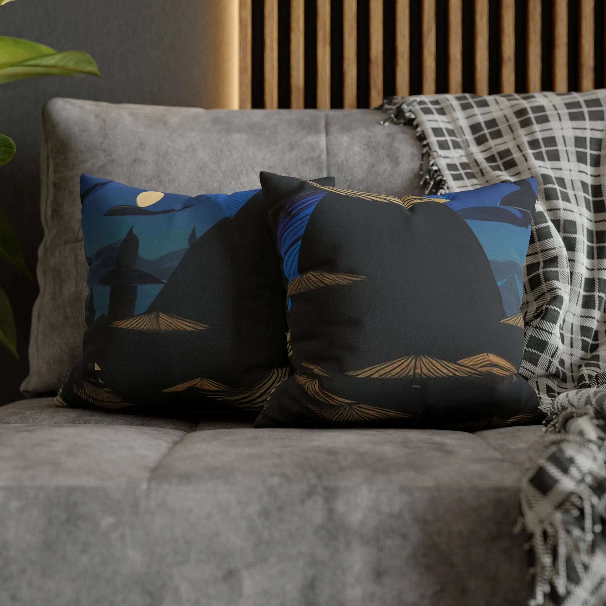 Spun Polyester Square Pillow Case - RoosStyle Design