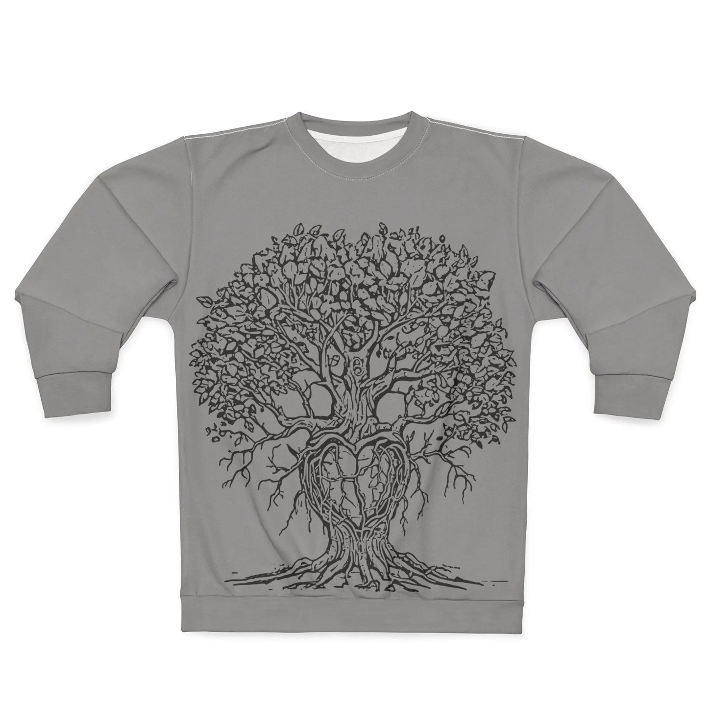 Sweatshirt THE HEART TREE  (AOP)(U.S) - RoosStyle Design