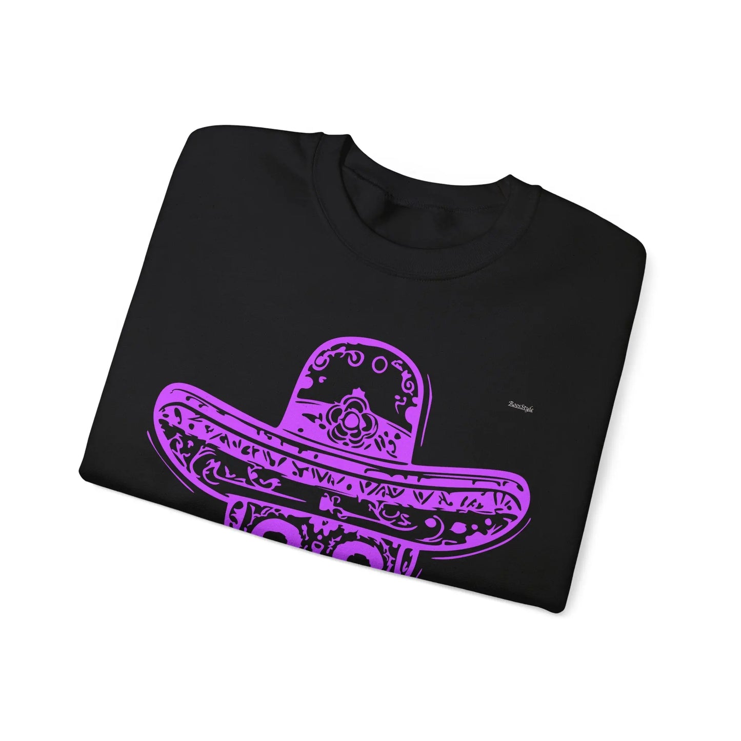 Sweatshirt Vintage avec Crâne et Sombrero(U.E) Printify