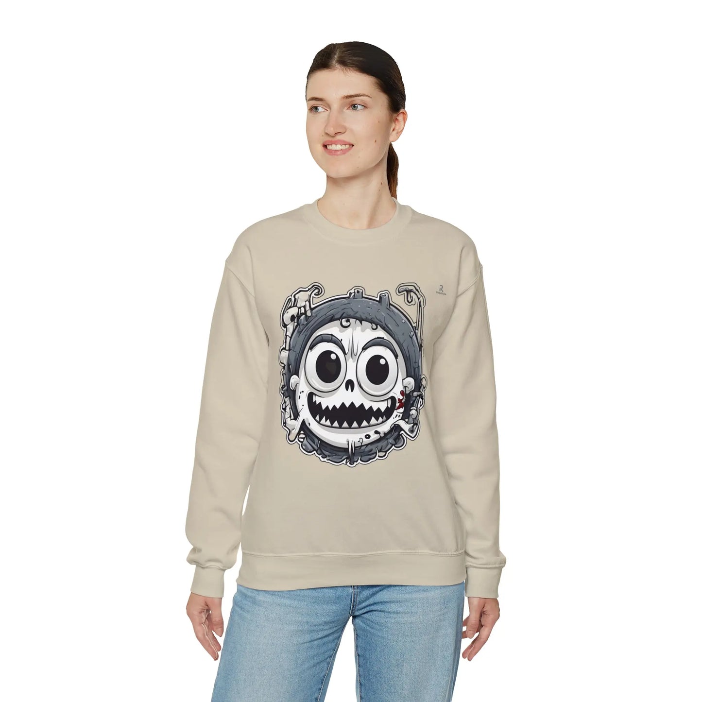 The Little Terror Crewneck Sweatshirt Printify