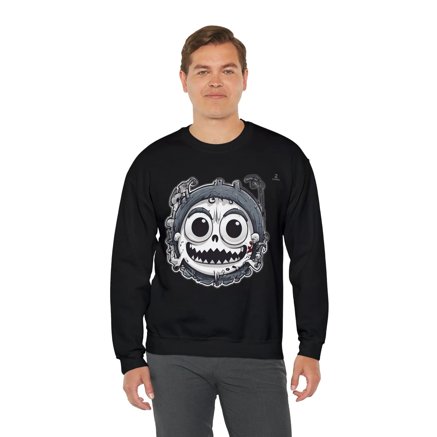 The Little Terror Crewneck Sweatshirt Printify