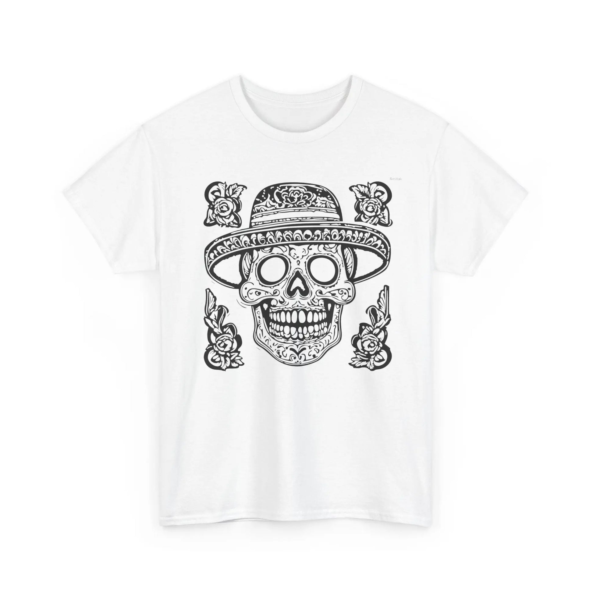 T-shirt Fiesta Crâne Flora - RoosStyle Design