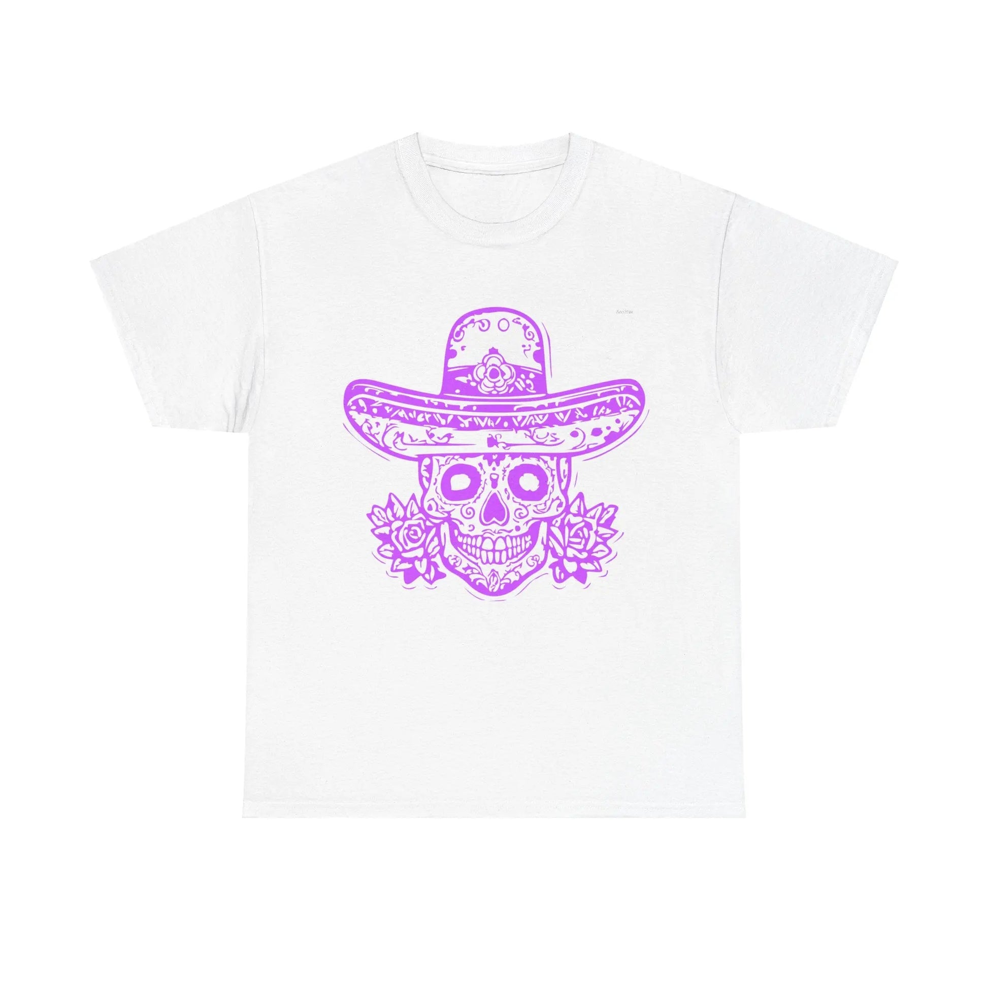 T-shirt Vintage avec Crâne et Sombrero(U.E) Printify