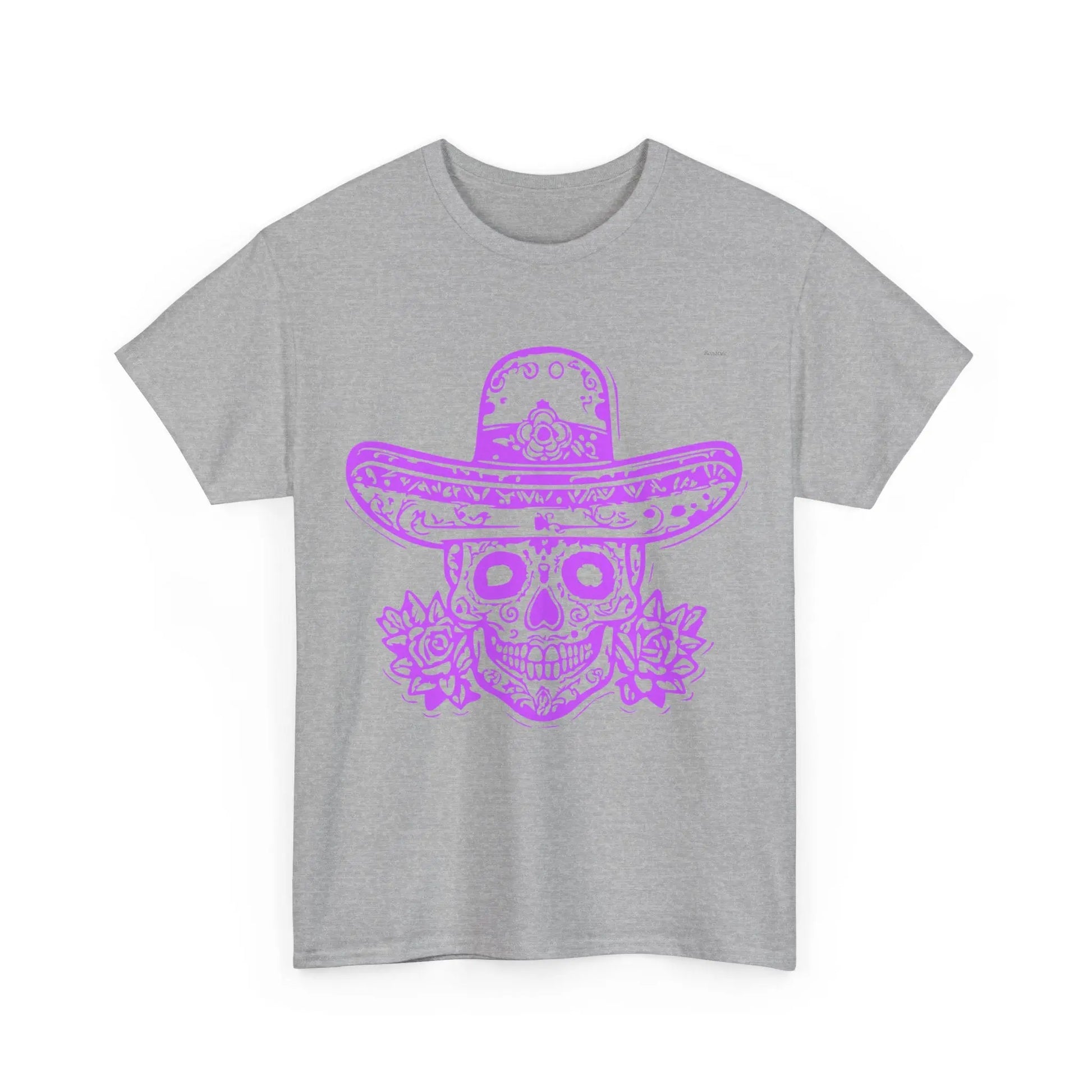 T-shirt Vintage avec Crâne et Sombrero(U.E) Printify