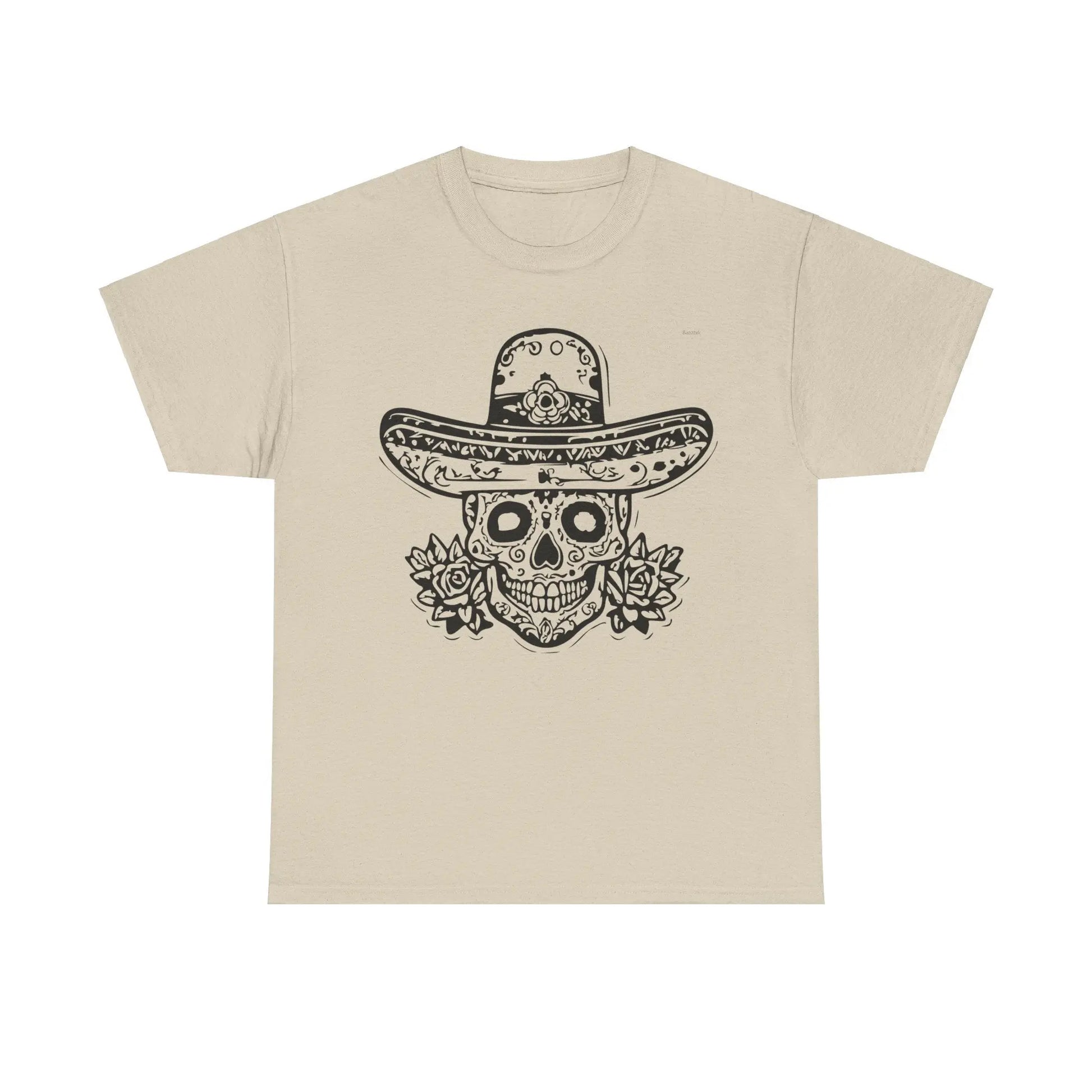 T-shirt Vintage avec Crâne et Sombrero(U.E) Printify